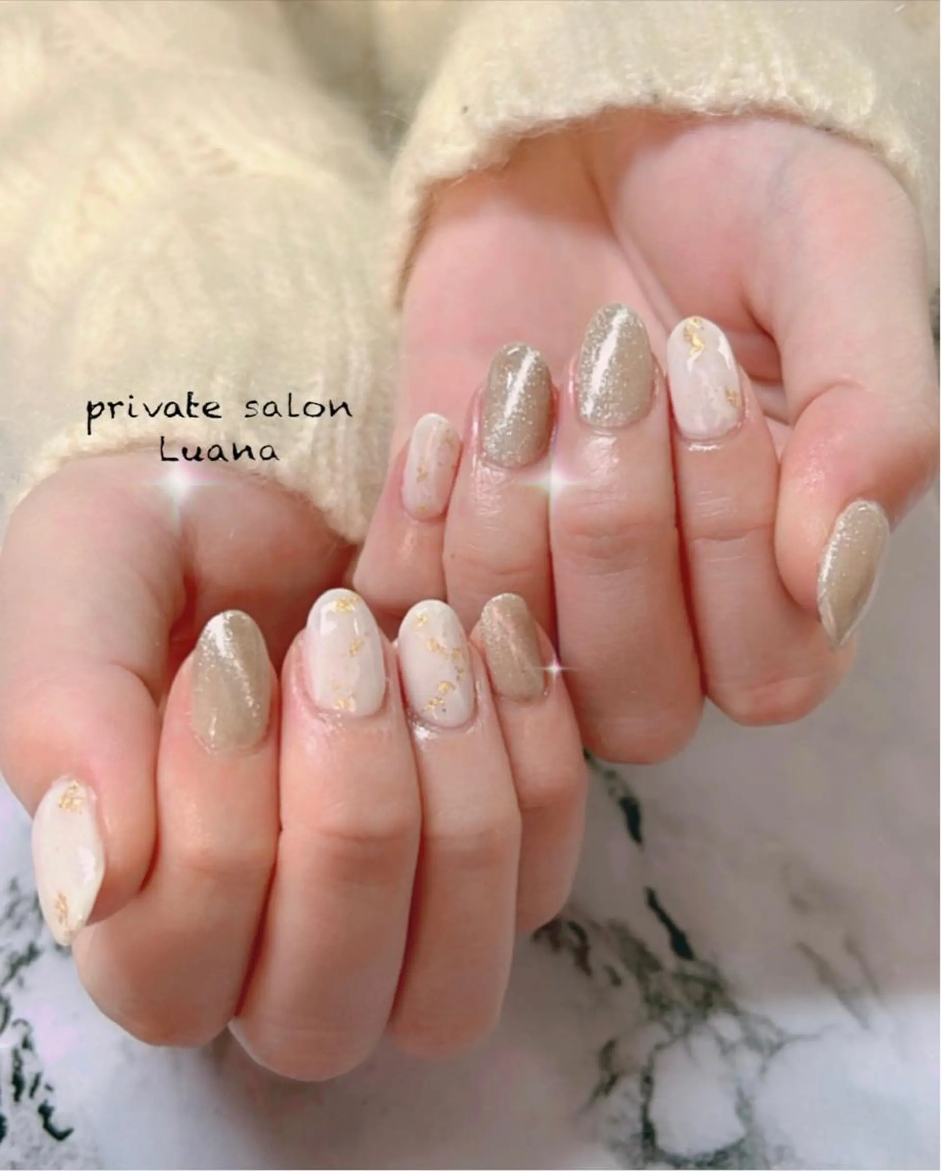 ネイル 自宅ネイルサロン ルアナのネイルデザイン