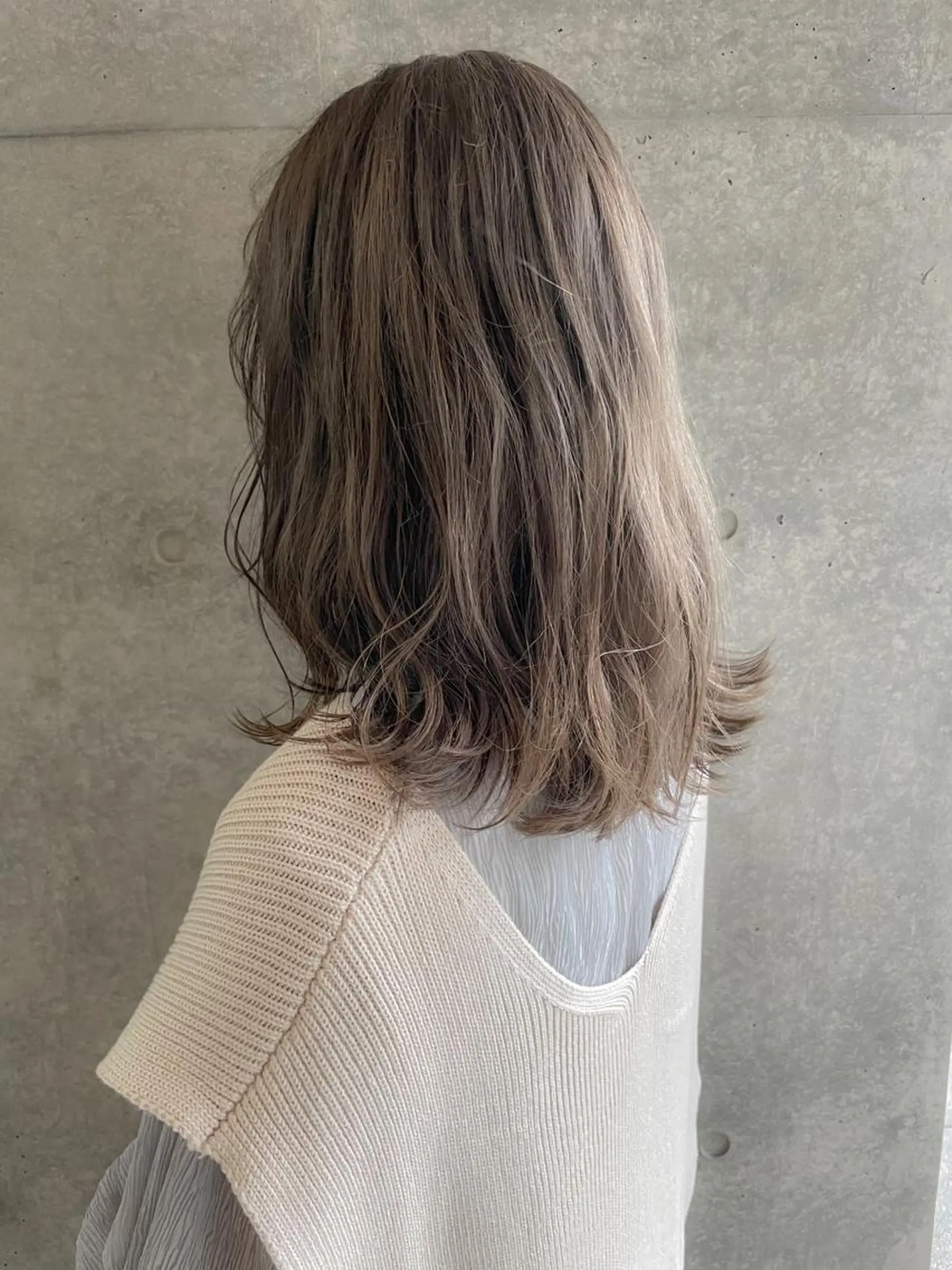ミディアム カラー メンズパーマ メンズ特化ryoのヘアスタイル
