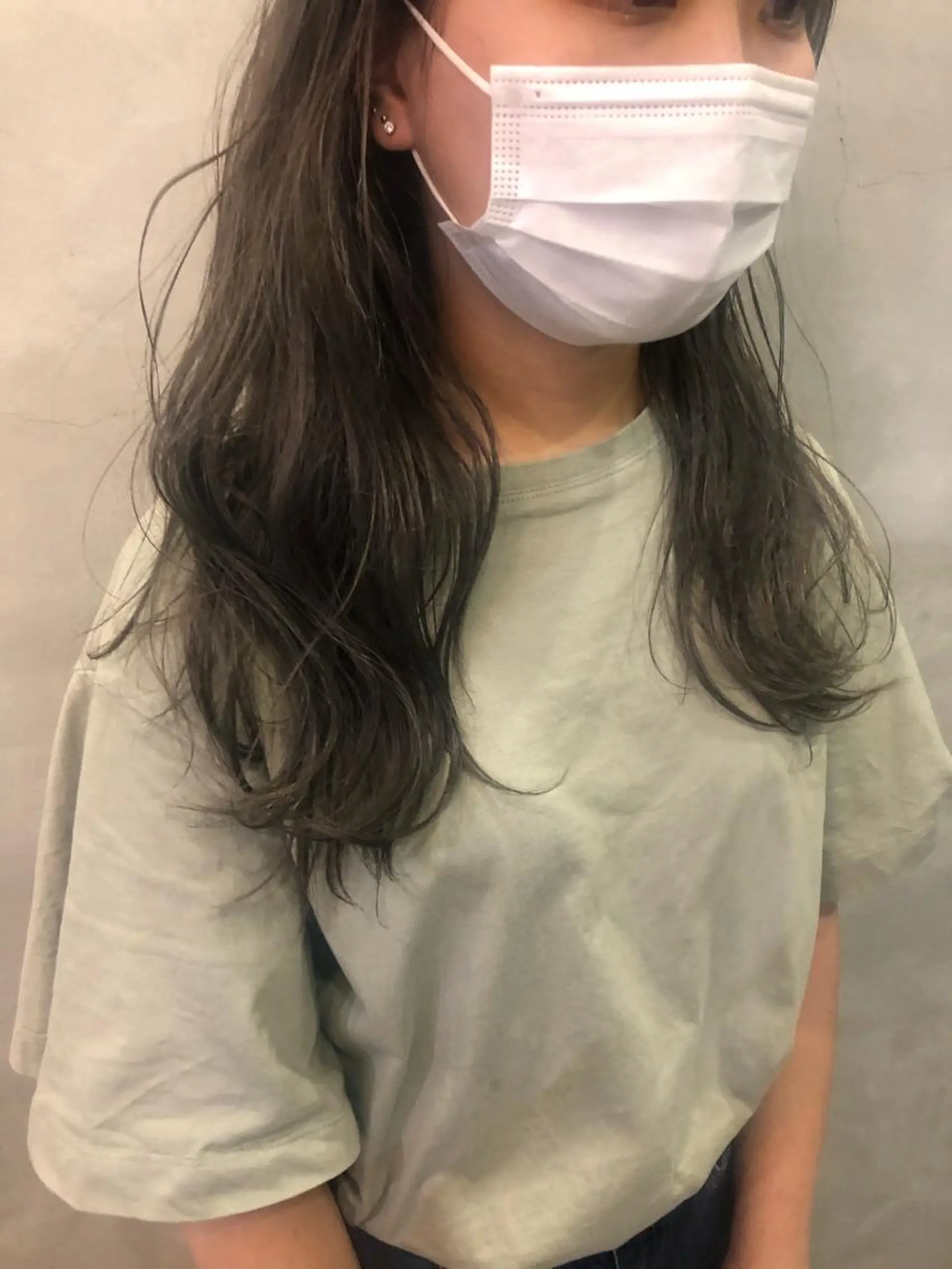 ロング カラー ヘアアレンジ HAZEL所属・大山 茶子のヘアスタイル