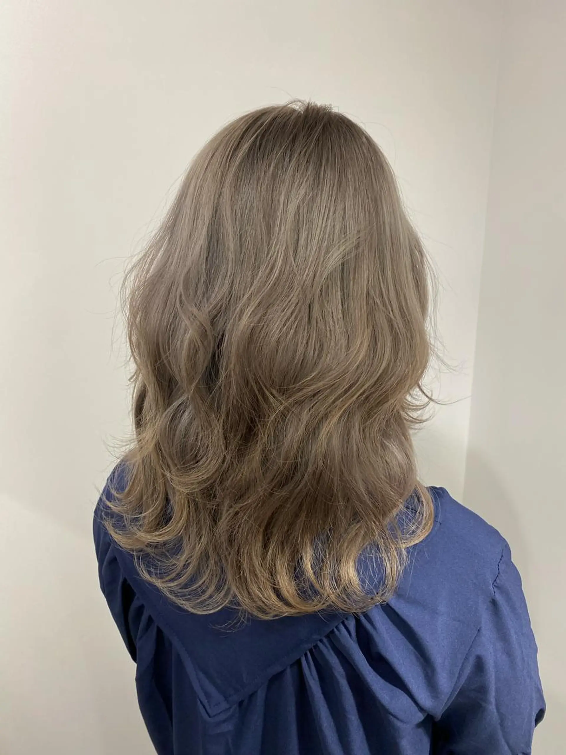 セミロング 【美髪矯正】【スト カール】小野村翔太のヘアスタイル