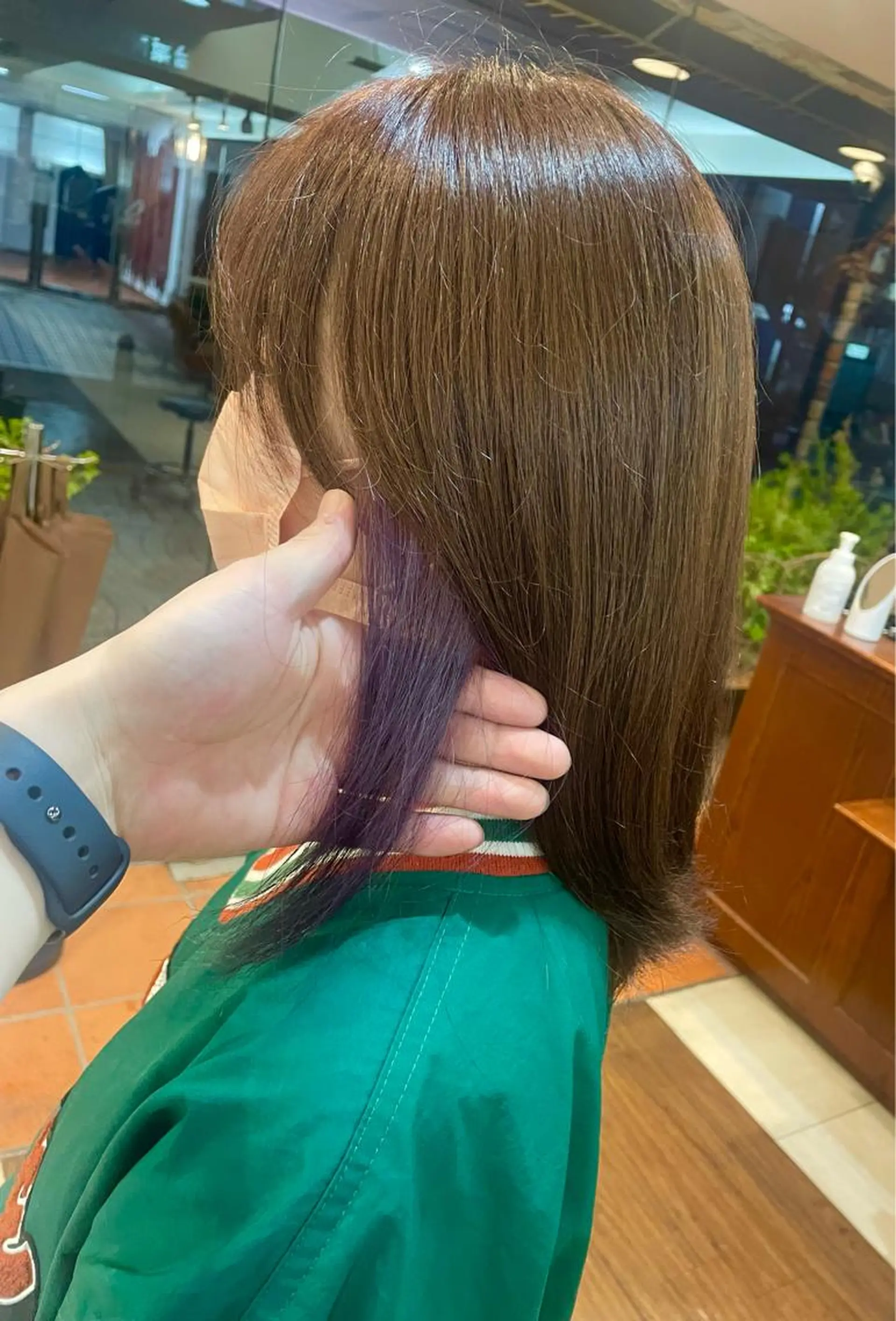 ミディアム リーグ青葉台所属・League サトウナツのヘアスタイル