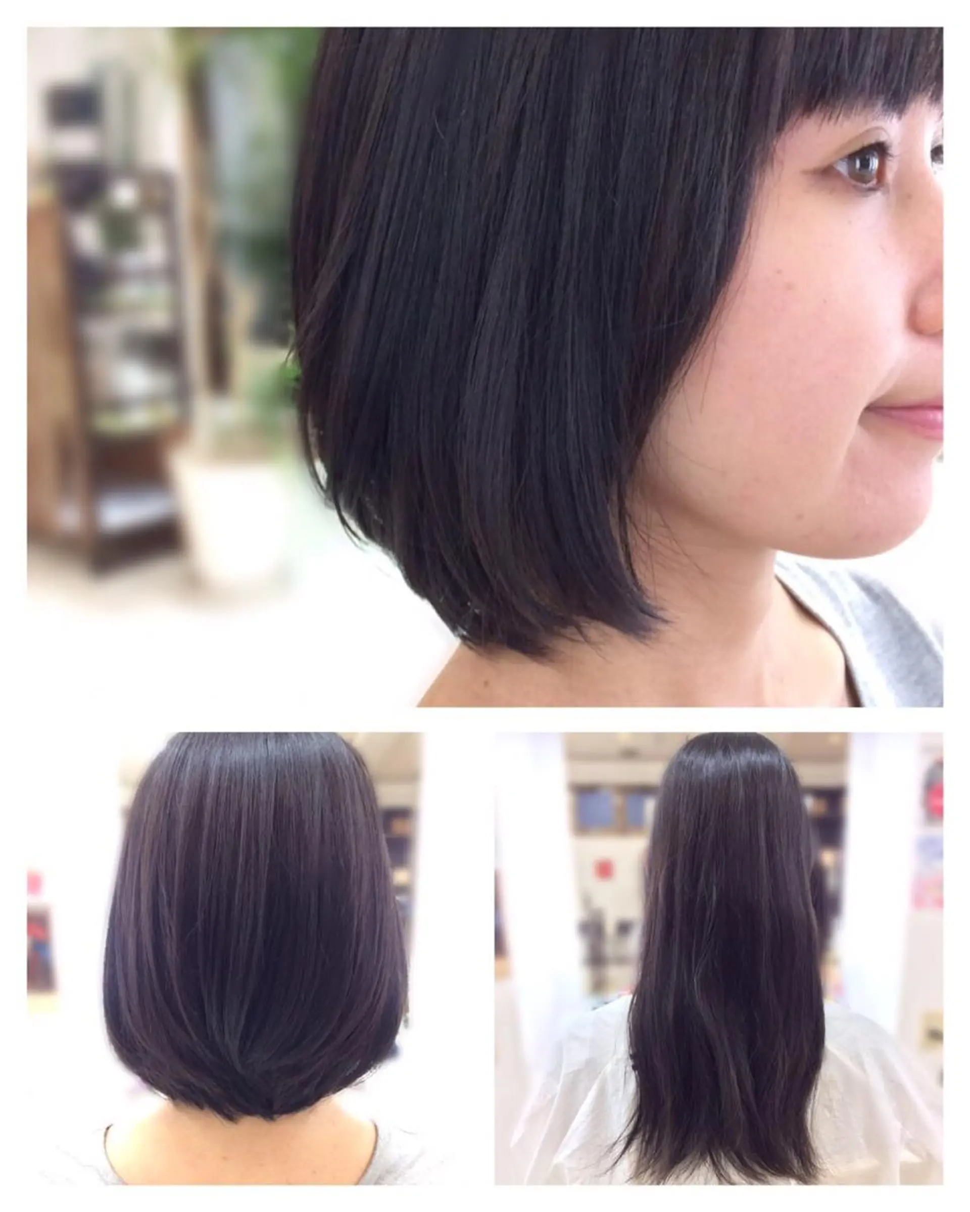ミディアム ボブ いけだ ゆうのヘアスタイル