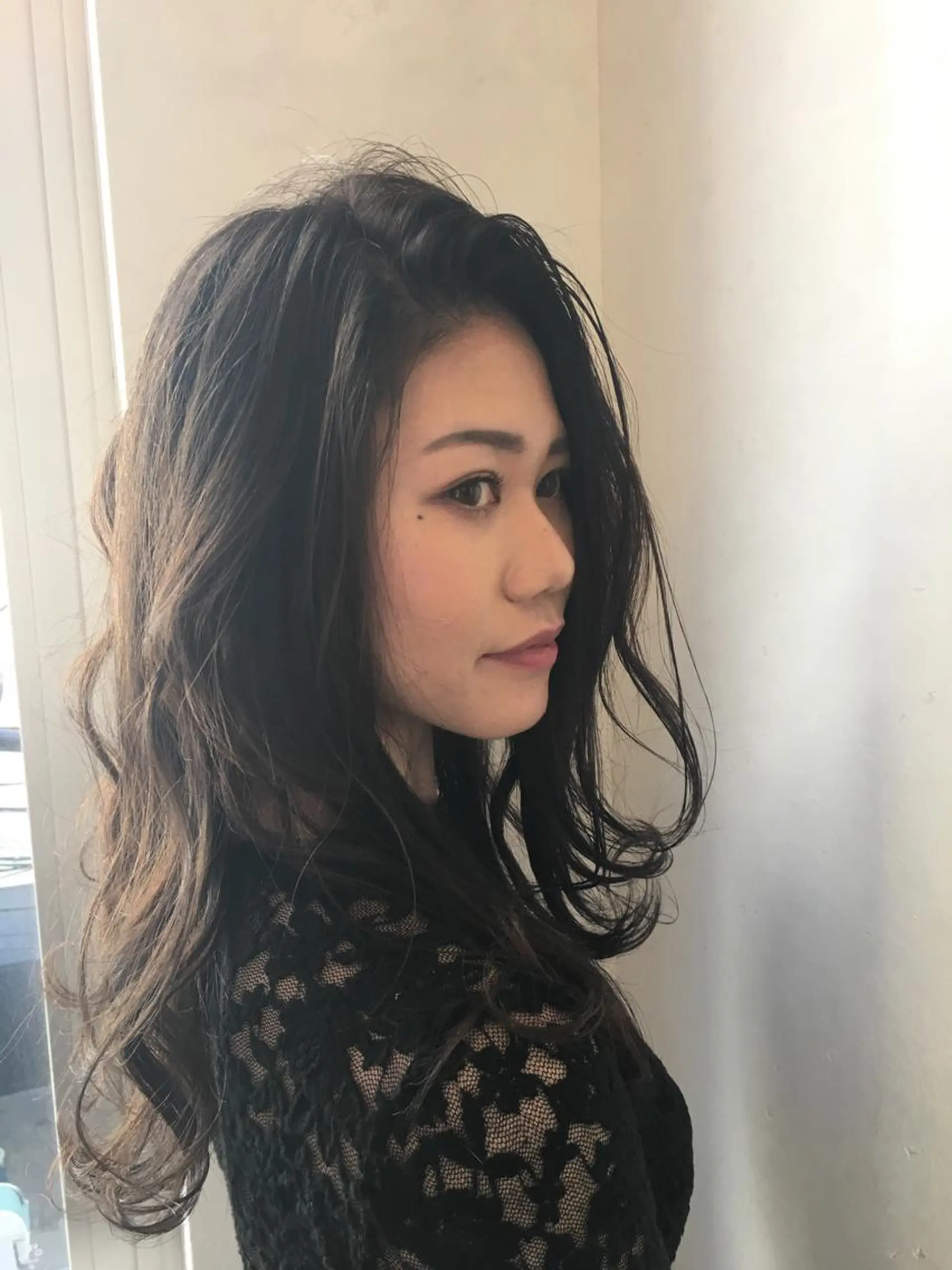 ロング カラー アッシュ ベージュカラー TOWA 野村　コウダイのヘアスタイル