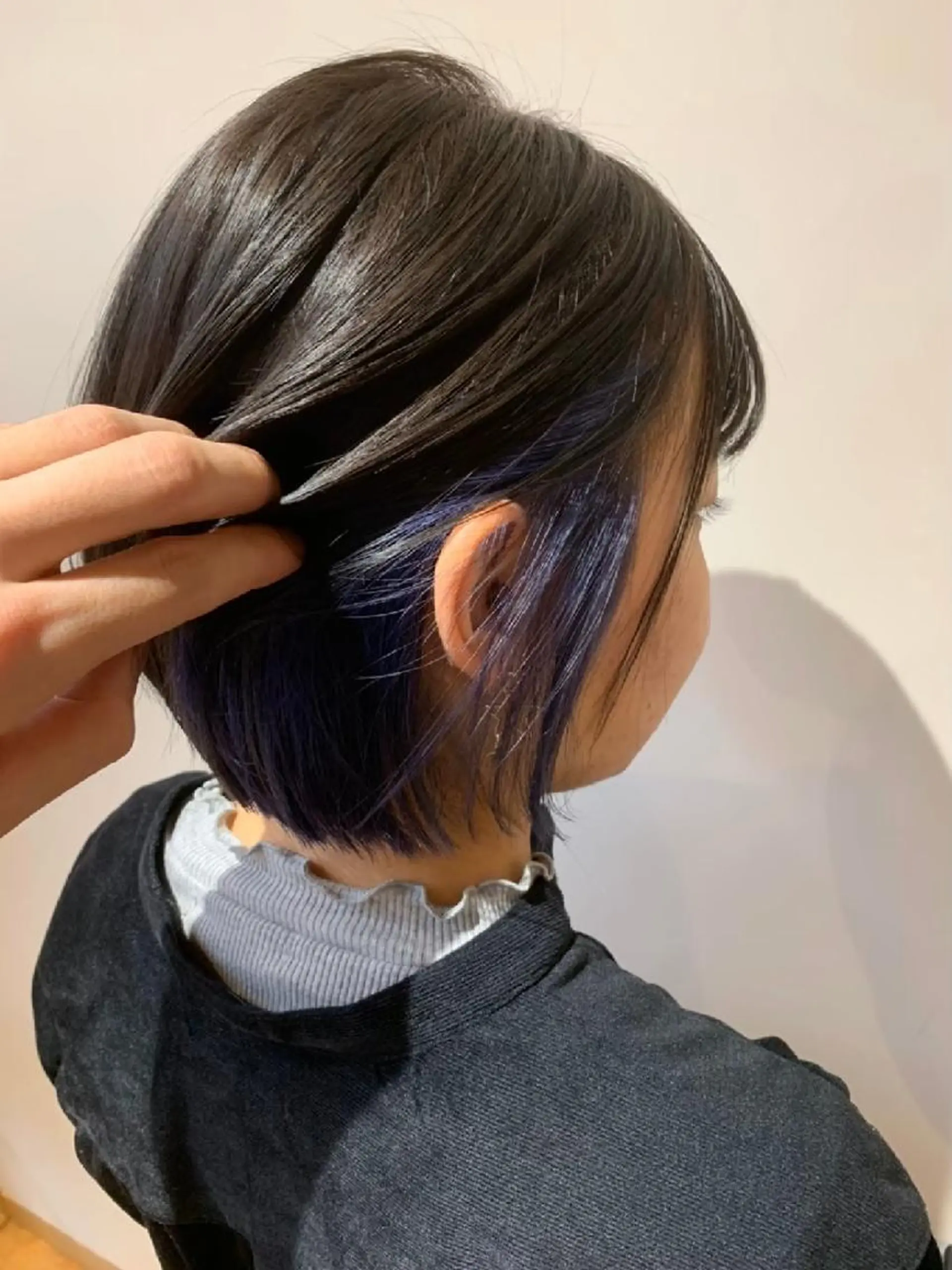 ショート カラー ブリーチ インナーカラー ヘアカラー トリートメント ✂韓国ヘア髪質改善 レイヤー代表西村功平のヘアスタイル
