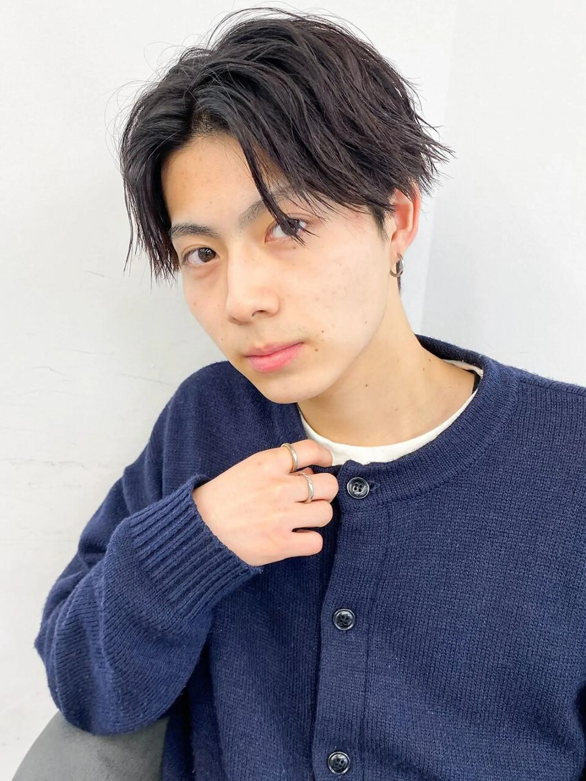 パーマ メンズ メンズパーマ メンズツイストパーマ ツイストパーマ カット パーマ 韓国風メンズヘア💫 ツイスパ💫saraのヘアスタイル