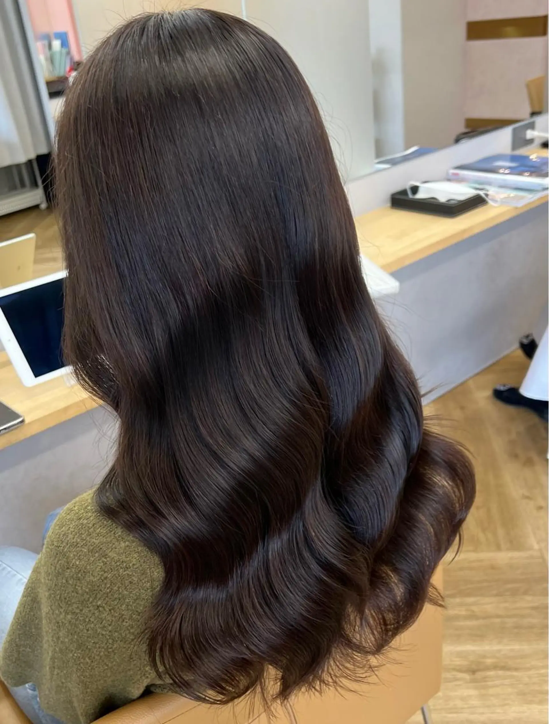 ロング トリートメント ヘアカラー トリートメント ヘアセット wehlen【ヴェーレン】所属・プル艶職人/ にしものヘアスタイル