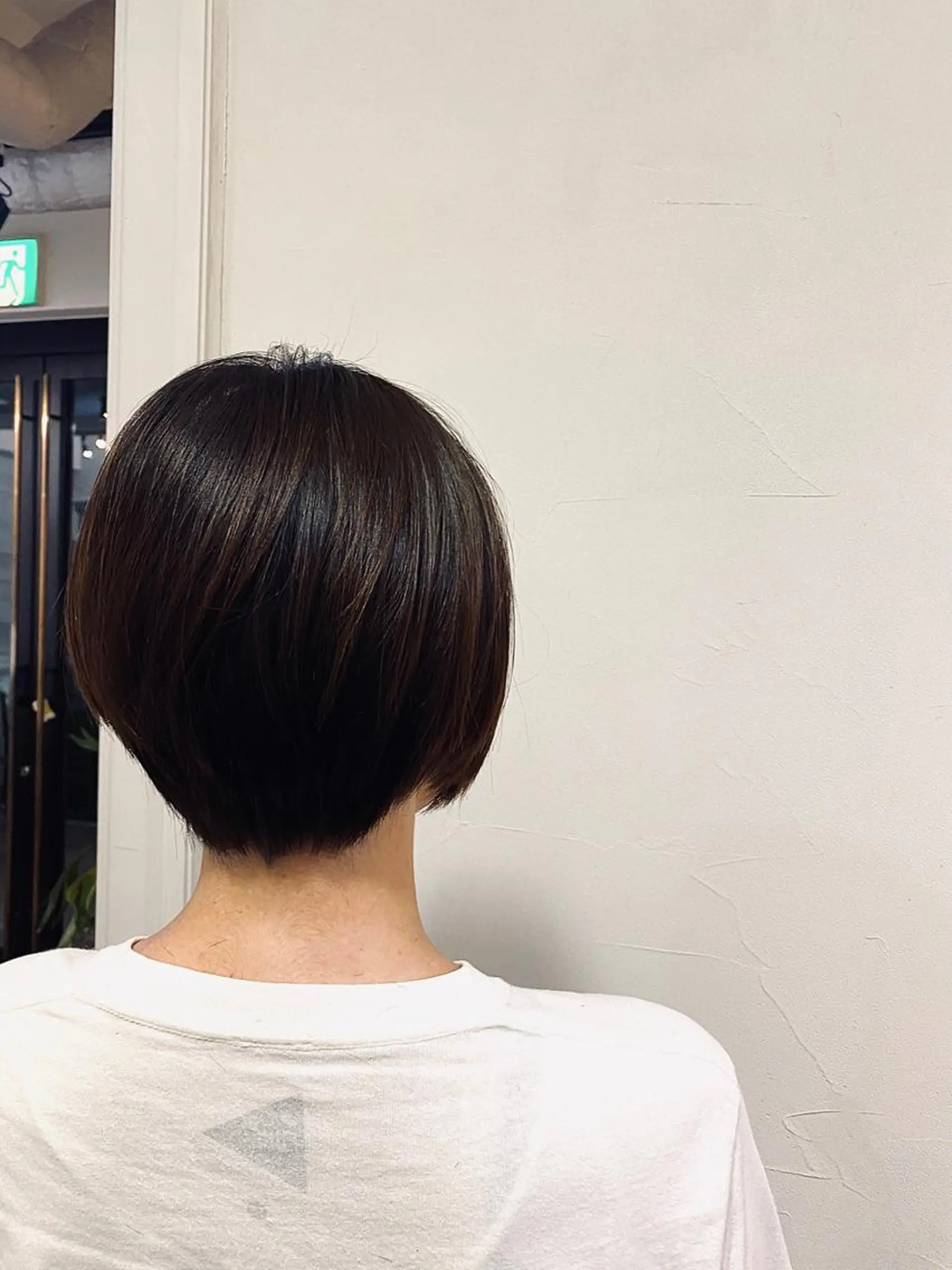 ショート ショートボブ ボブ ショートヘア devellope所属・宮腰 瑠果のヘアスタイル