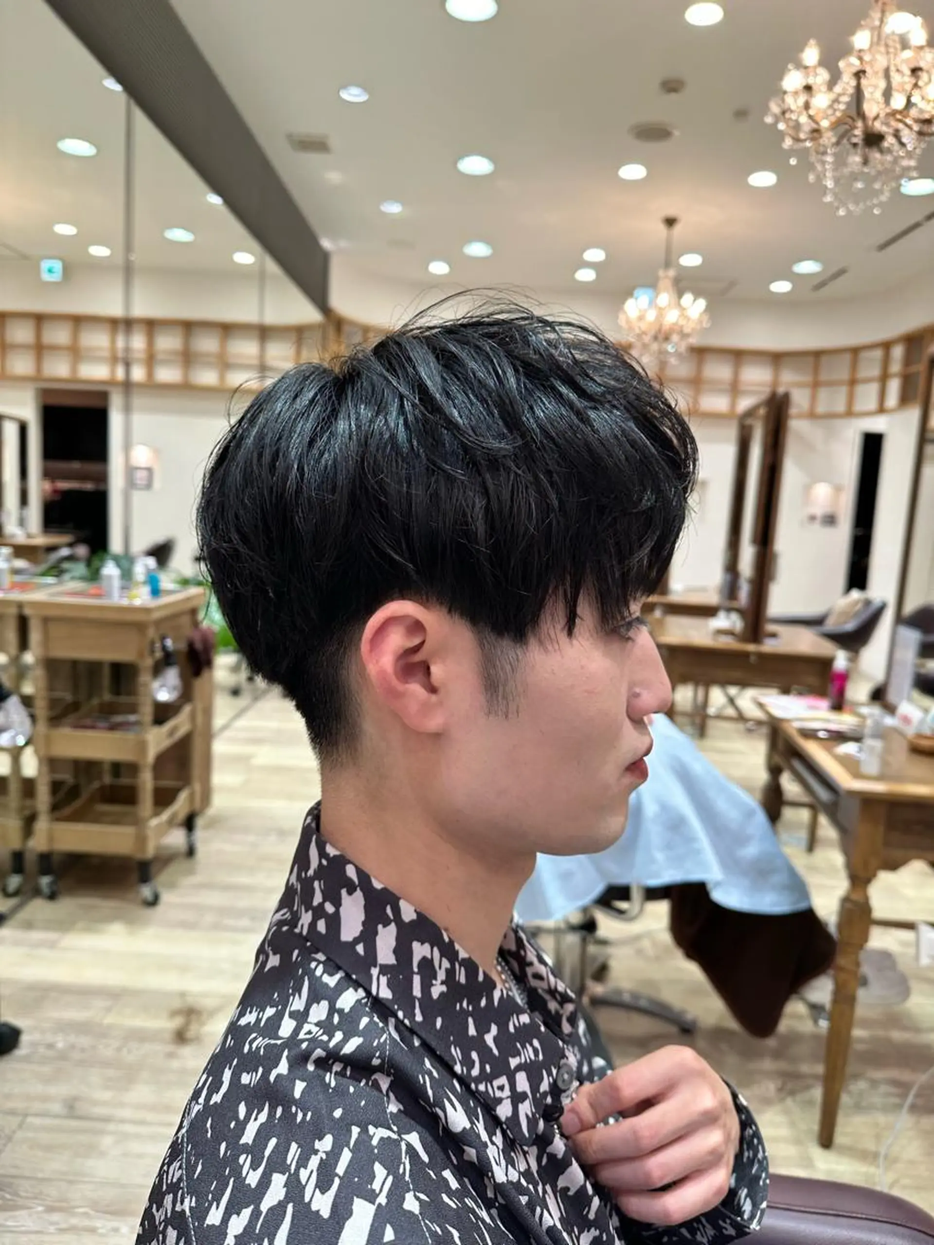 メンズ マッシュ 刈り上げ 宮原 智美のヘアスタイル