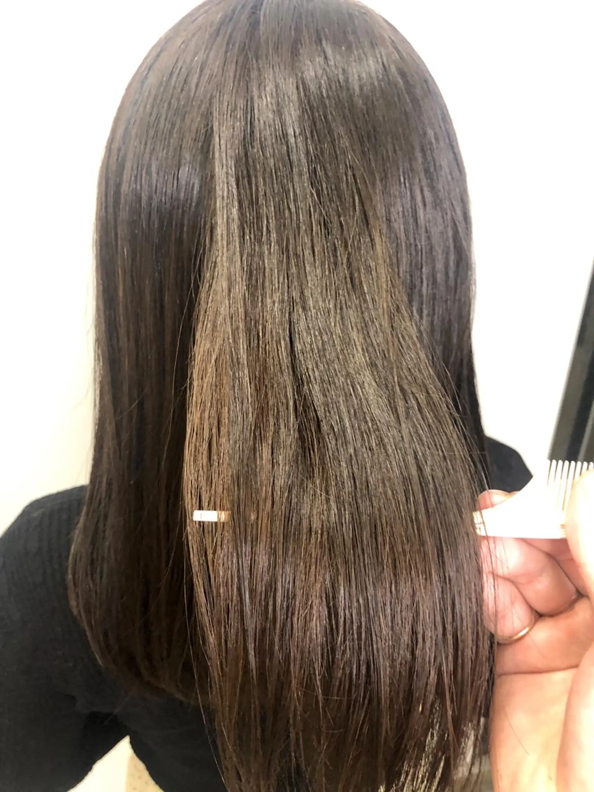 ミディアム カラー パーマ ヘアアレンジ 髪質改善 トリートメント 酸熱トリートメント ストレートパーマ Siena 渋谷のヘアスタイル