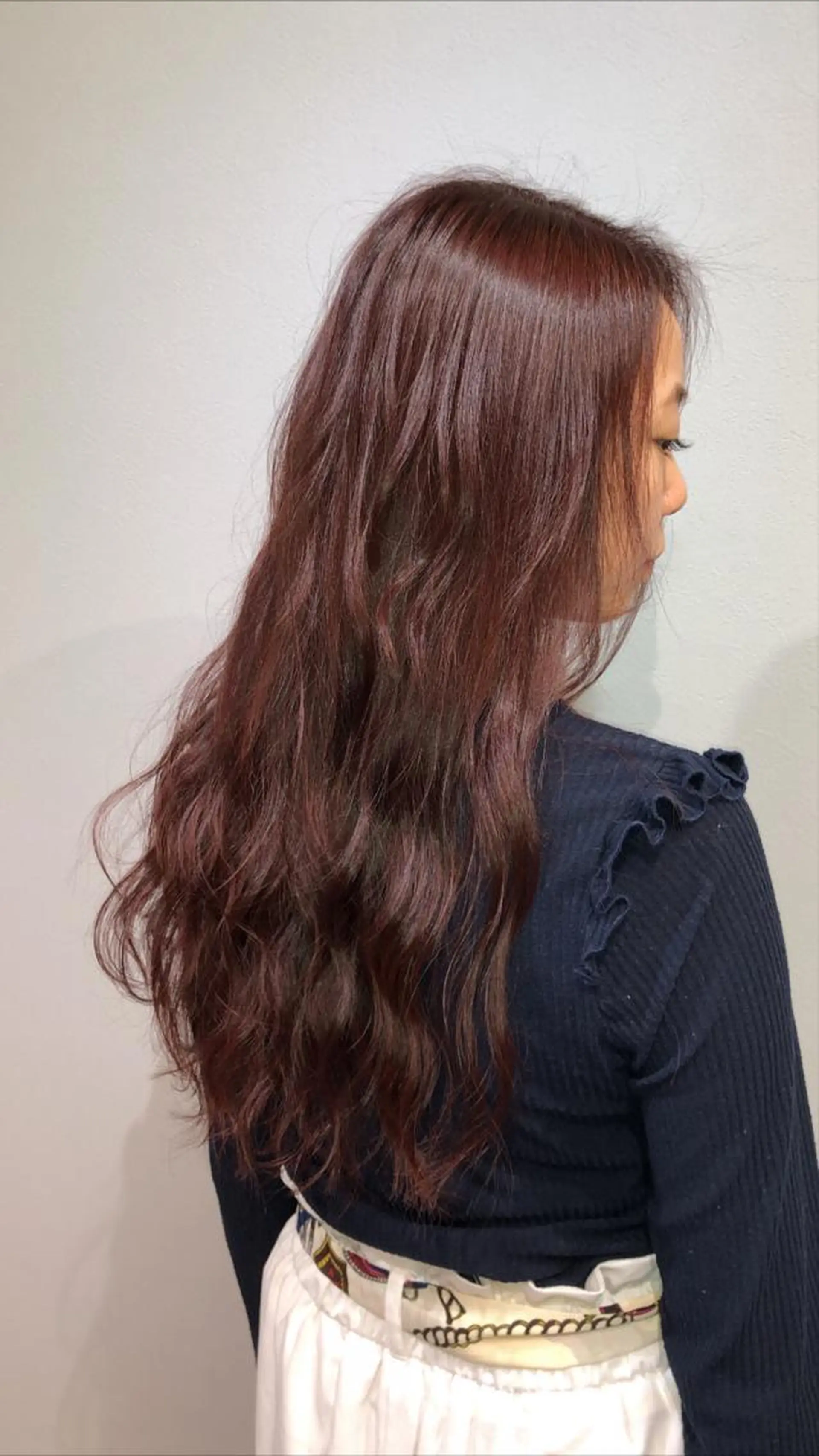 ロング カラー VIEWユリナ メイク/ カットのヘアスタイル
