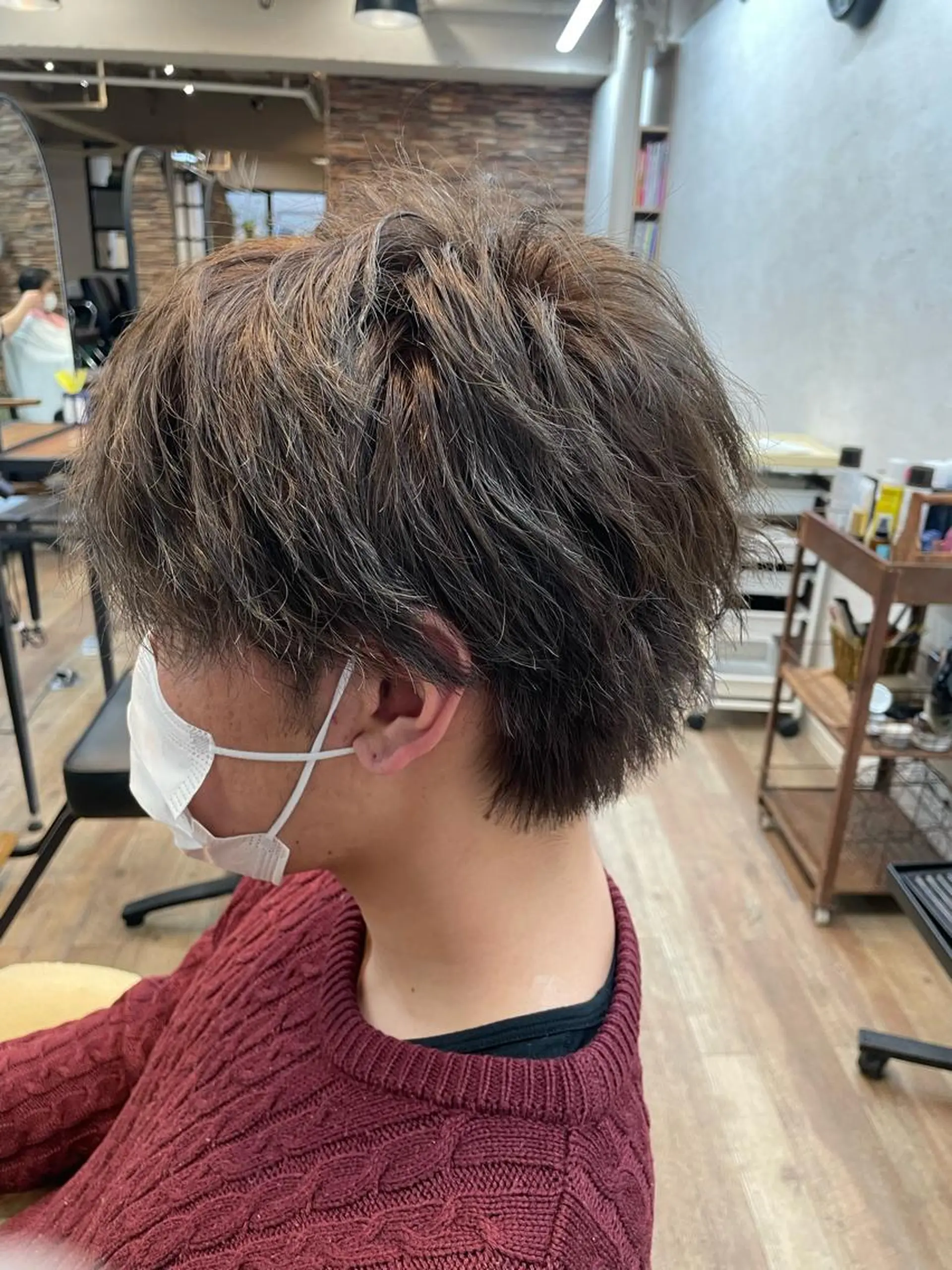 ショート カラー メンズ グレージュ SHIAN立川店 ❄️中野侑香❄️のヘアスタイル