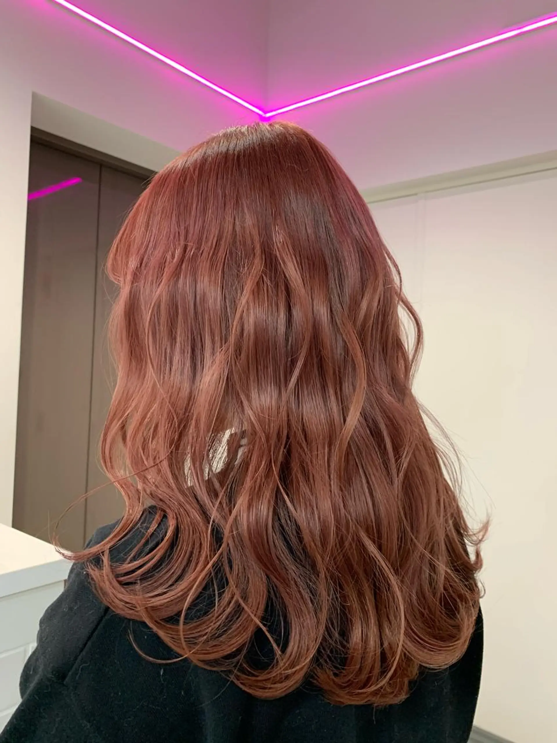 ロング カラー ベージュカラー ピンクカラー ピンクベージュ ヘアカラー トリートメント ✨カラー指名 No.1✨keitaのヘアスタイル