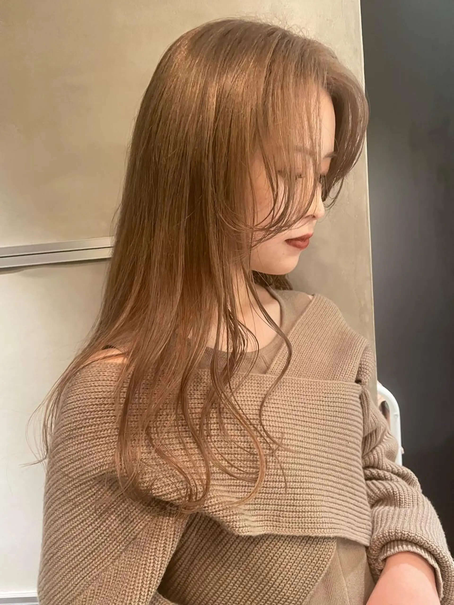 ロング カラー classic 新横浜所属・大人girly🛋️ 🤍yukakoのヘアスタイル