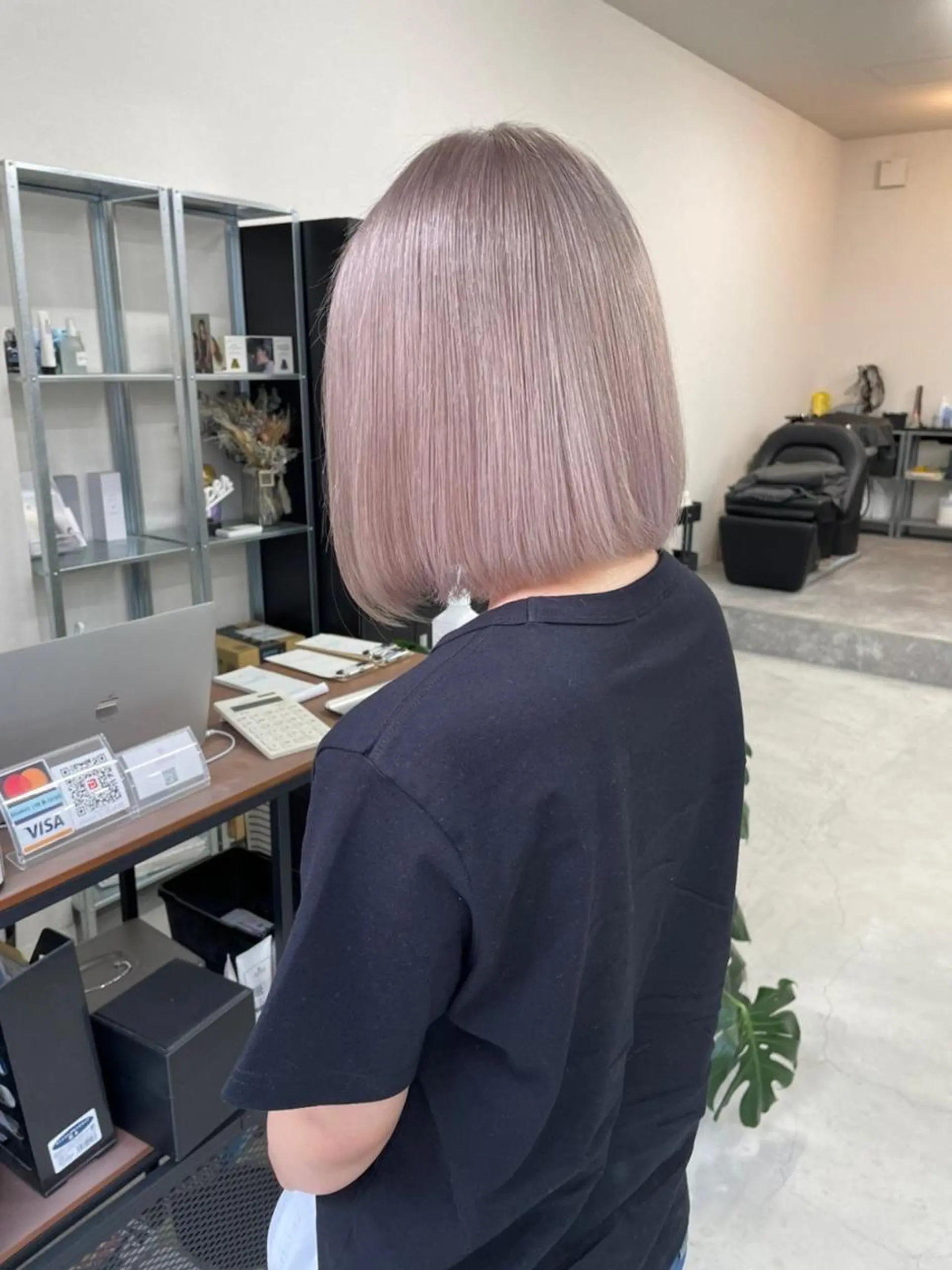 ミディアム カラー 女性専用サロン 【中崎町】ゆきみのヘアスタイル