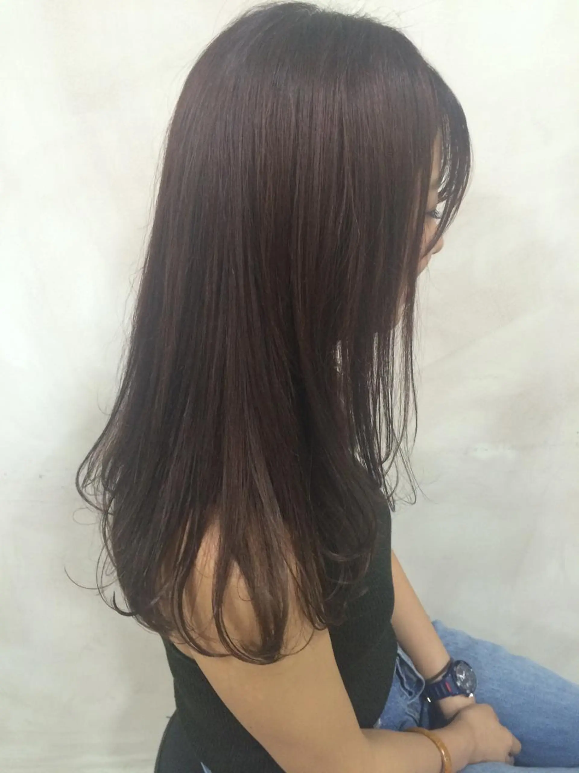 ミディアム セミロング ロング カラー せこぐち まいのヘアスタイル