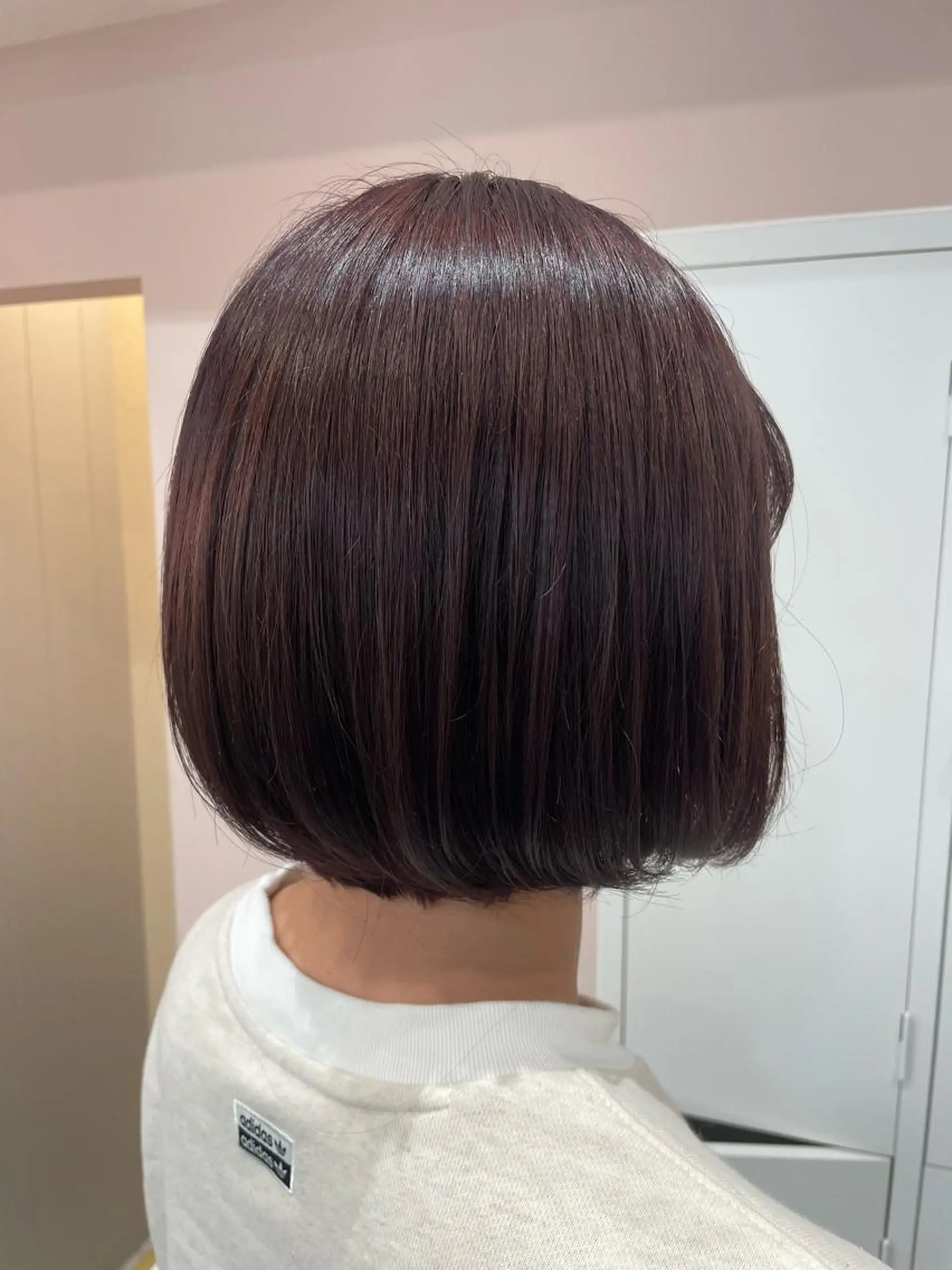 ショート ヘアカラー トリートメント ヘッドスパ マホ/日吉/髪質改善 /レイヤー/ガーリーのヘアスタイル