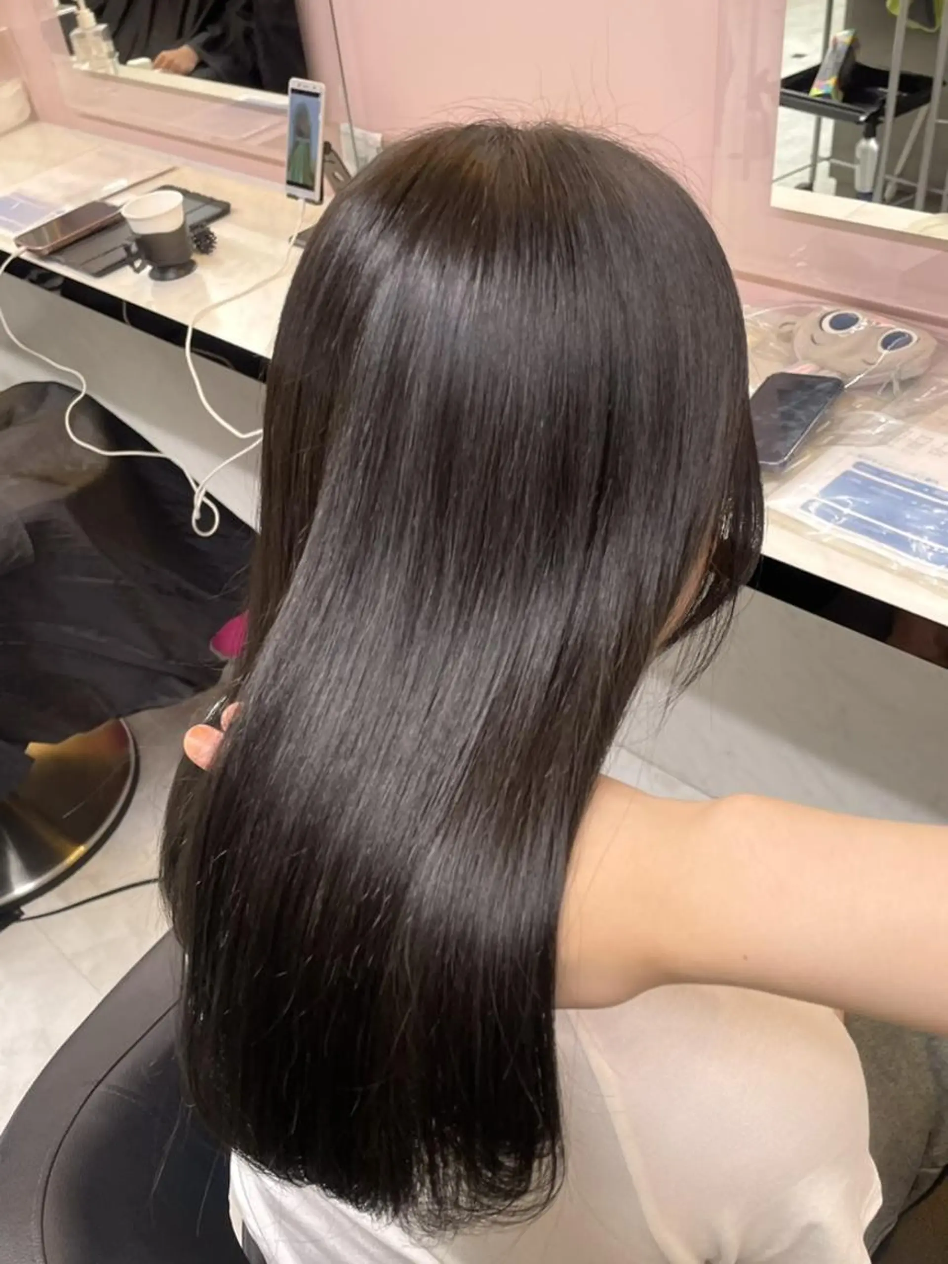 カラー カット ヘアカラー 縮毛矯正 赤みなしベージュ🤎 🍃横浜101のヘアスタイル