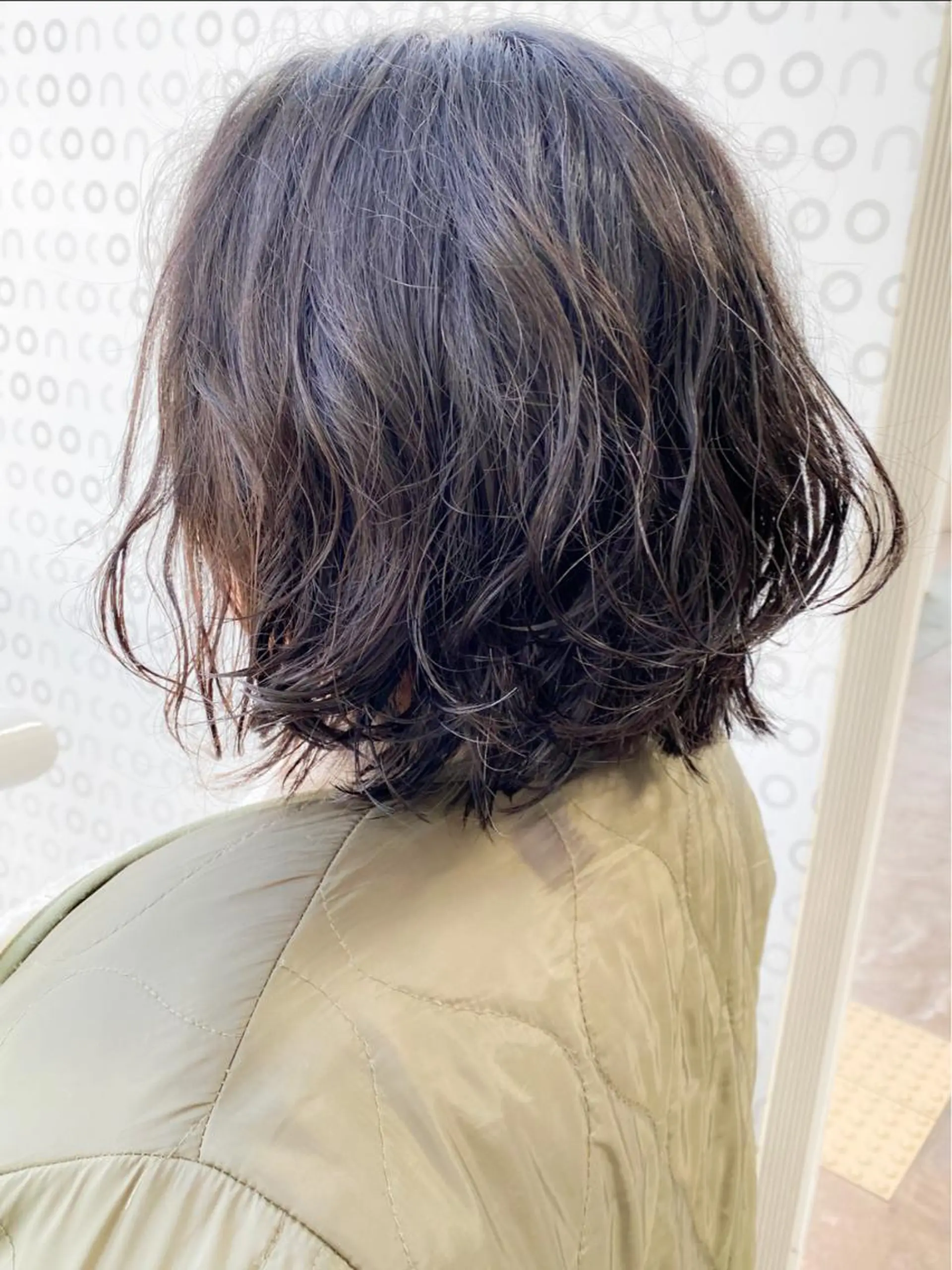 ショート カラー パーマ 大野 あさみのヘアスタイル