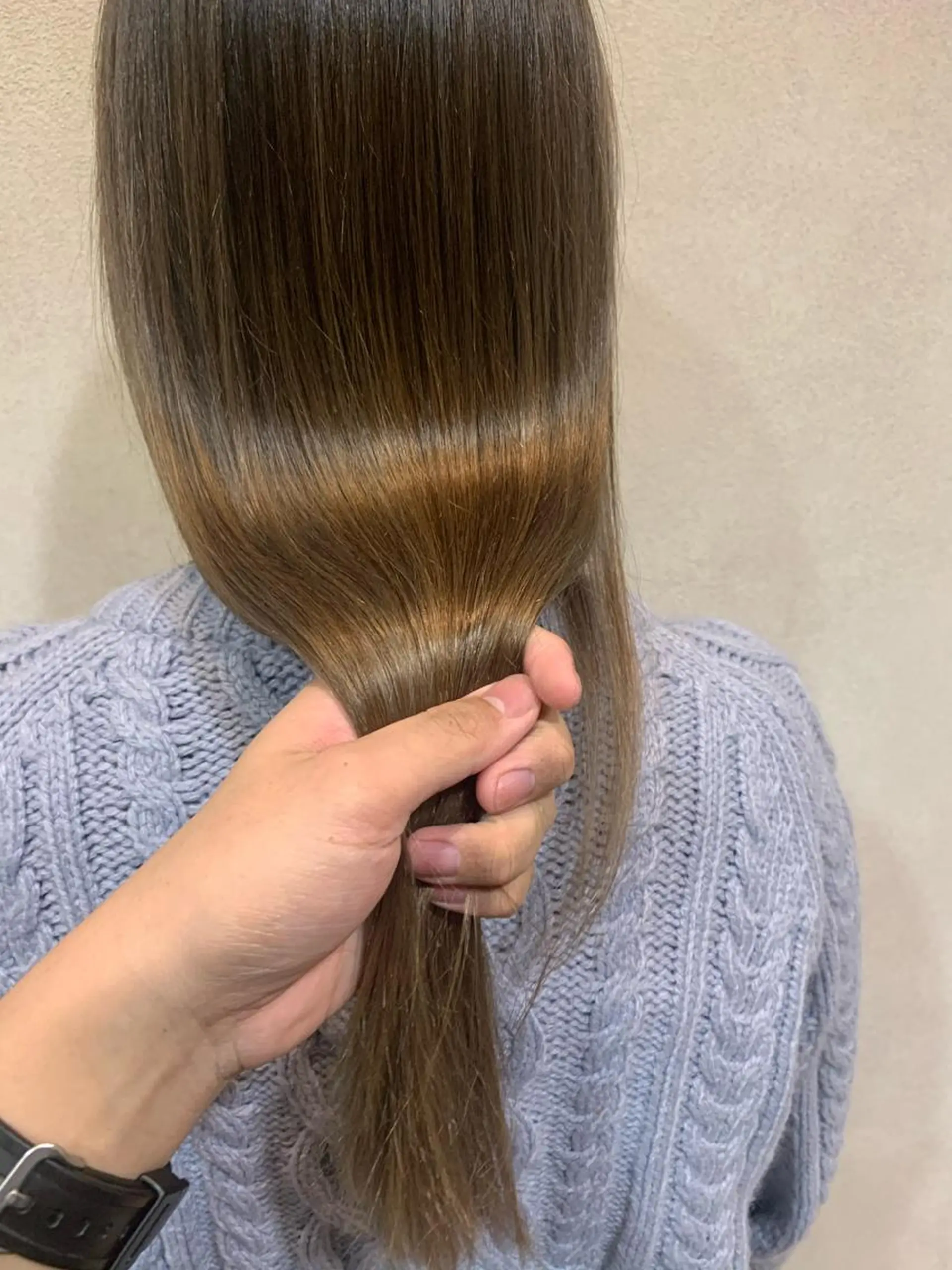 ロング 髪質改善 カット ヘアカラー トリートメント TAKA 髪質改善のヘアスタイル