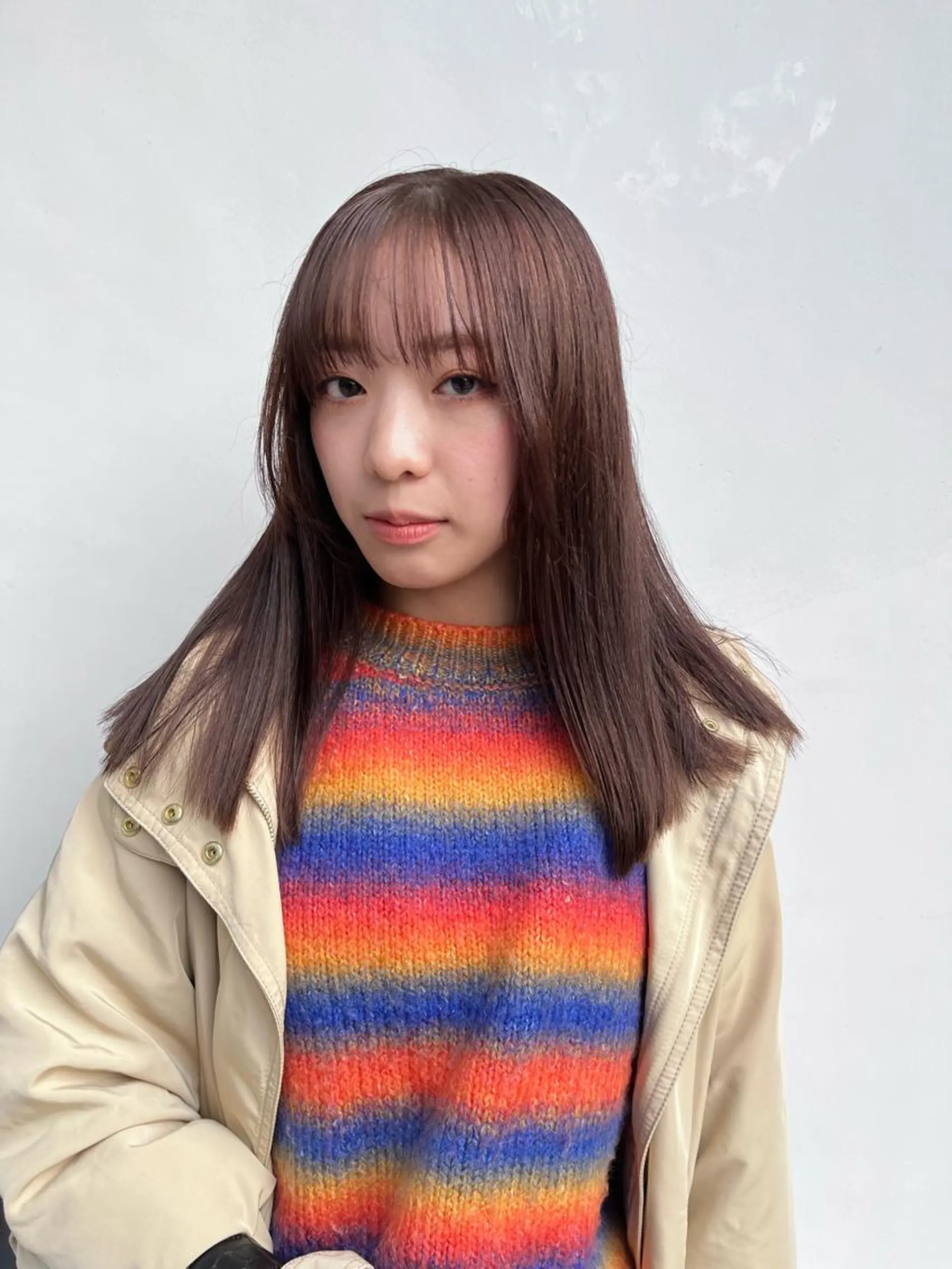 セミロング カラー カット ヘアカラー トリートメント トレンドヘア◎ 店長　清原佑太のヘアスタイル
