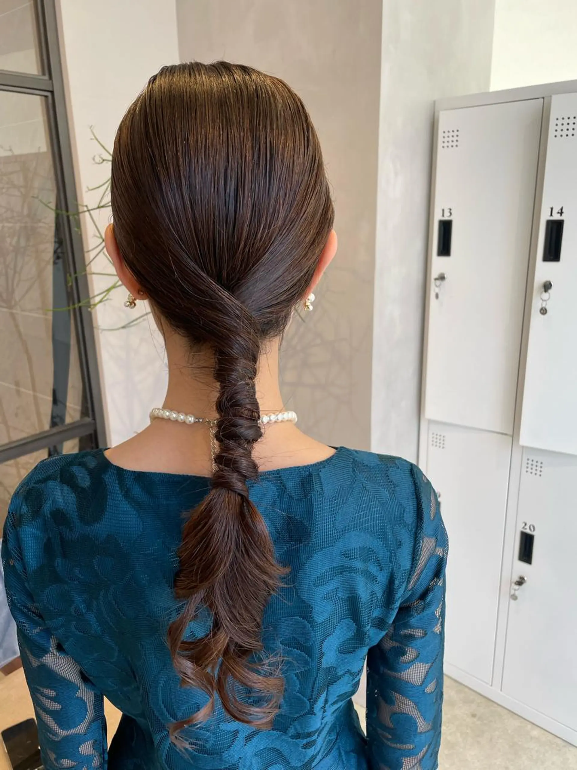 ヘアアレンジ 透明感カラー✨艶髪 制作🌱山根あゆみのヘアスタイル