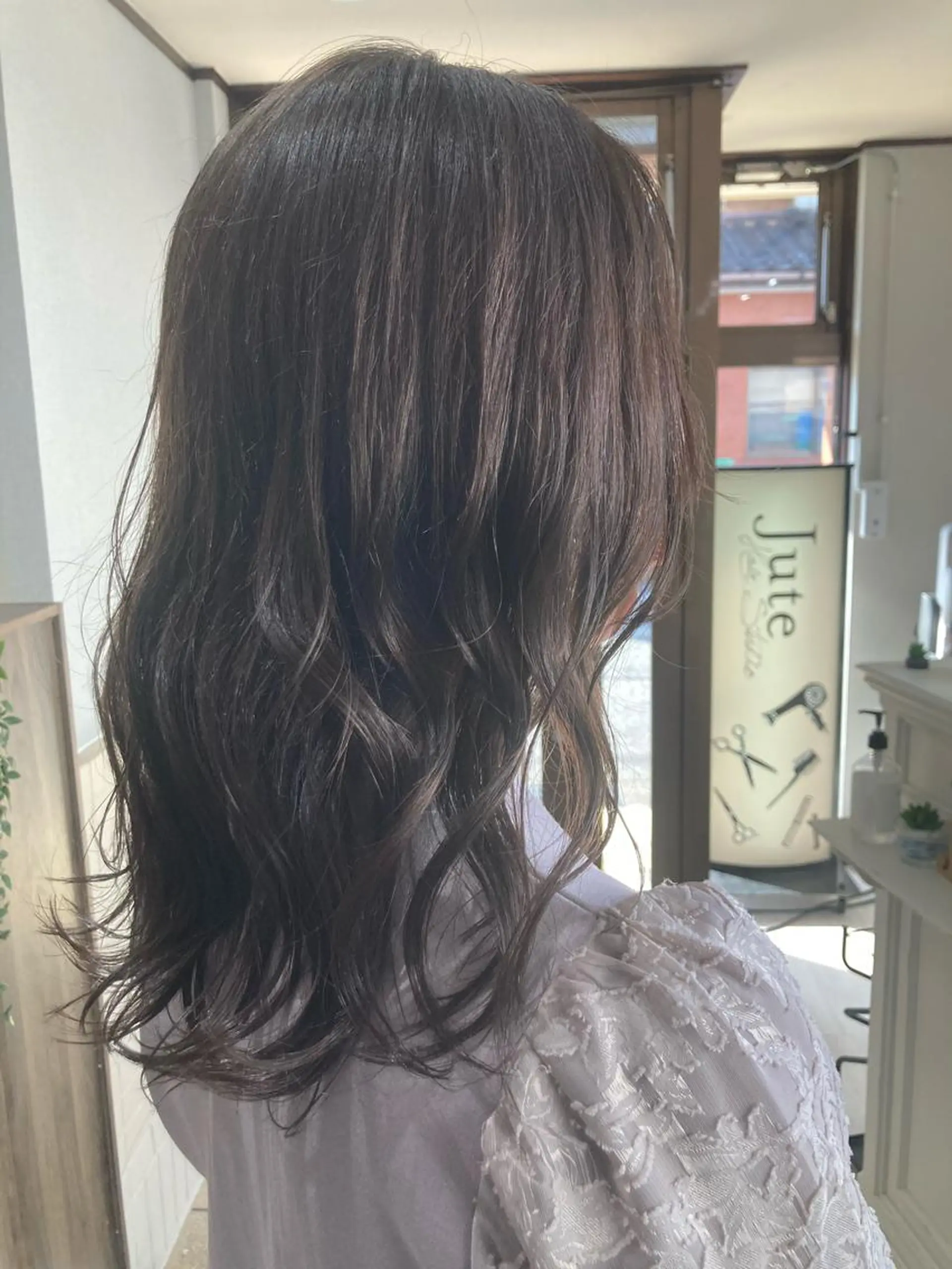 ミディアム カット ヘアカラー トリートメント hair salon rita 野々市所属・中野 幹也のヘアスタイル