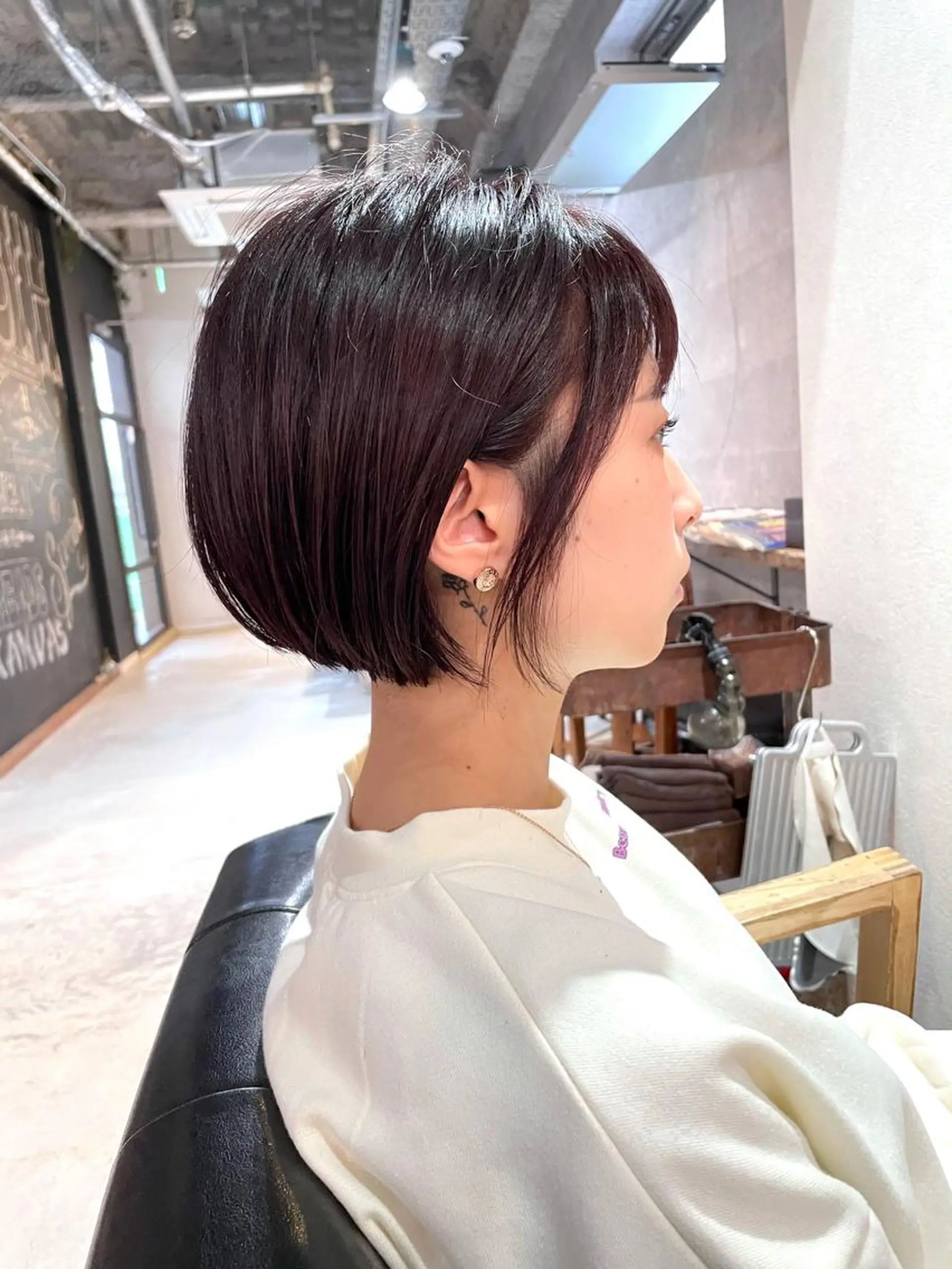 ショート カラー メンズヘア/レイヤー /ボブ山内春輝のヘアスタイル