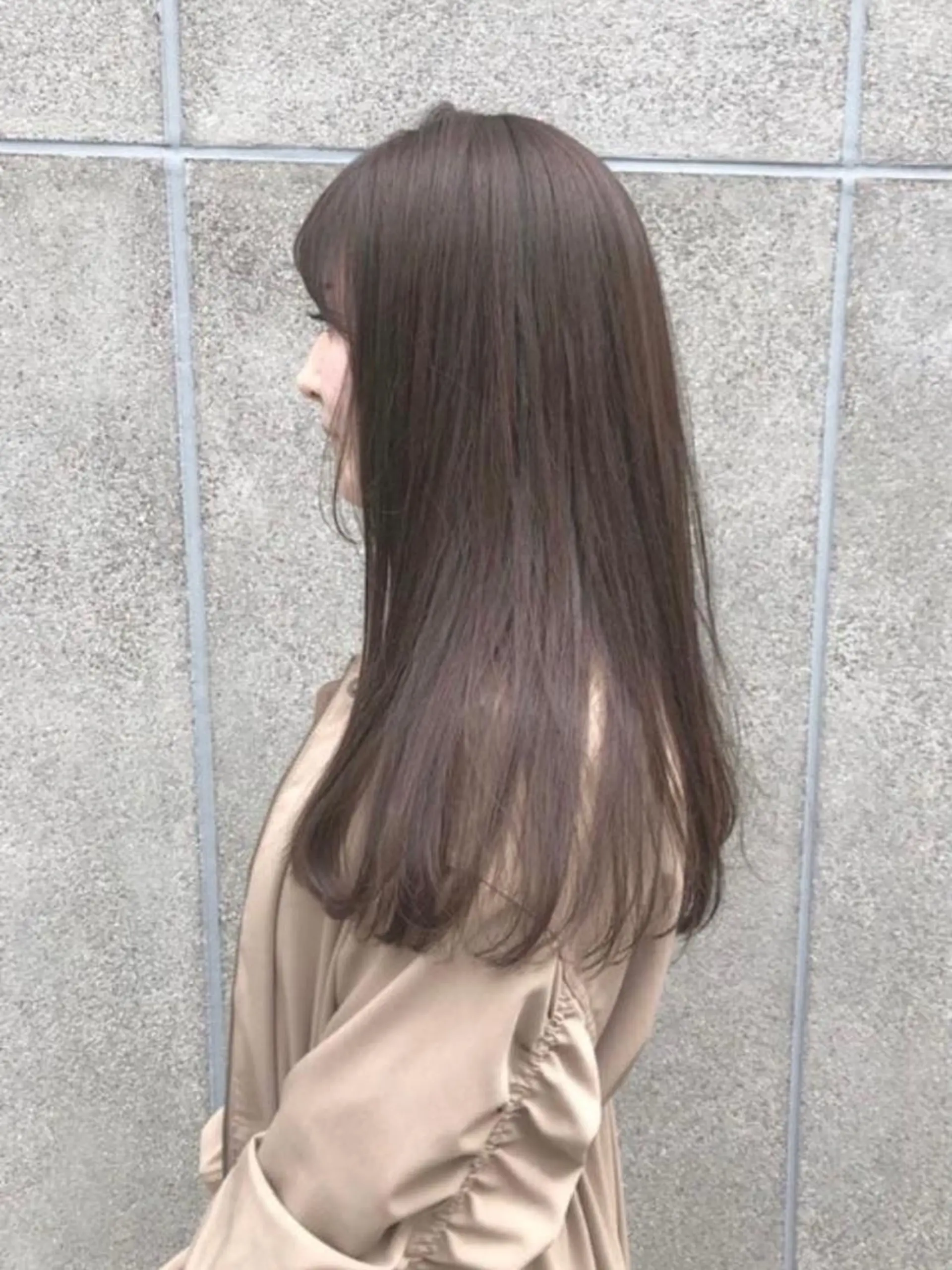 ロング カット ヘアカラー トリートメント 🌼たけや みのり🌿のヘアスタイル