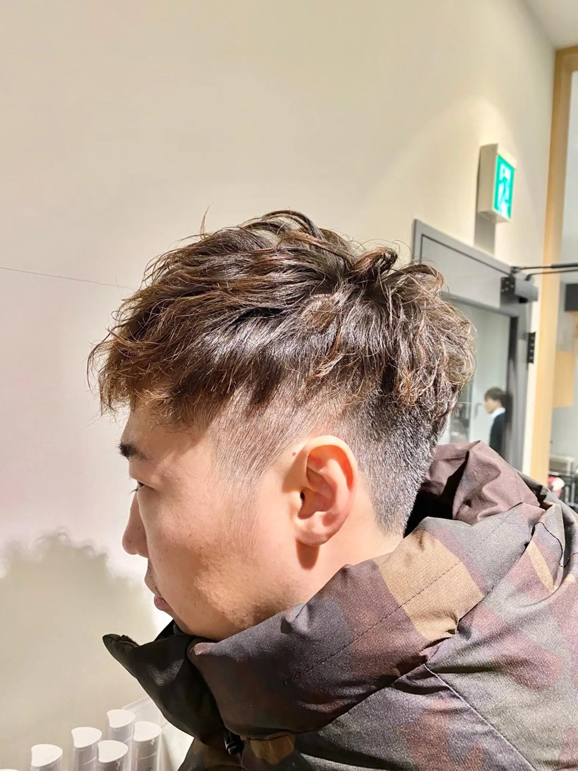 ショート パーマ メンズ 刈り上げ KEN KENのヘアスタイル