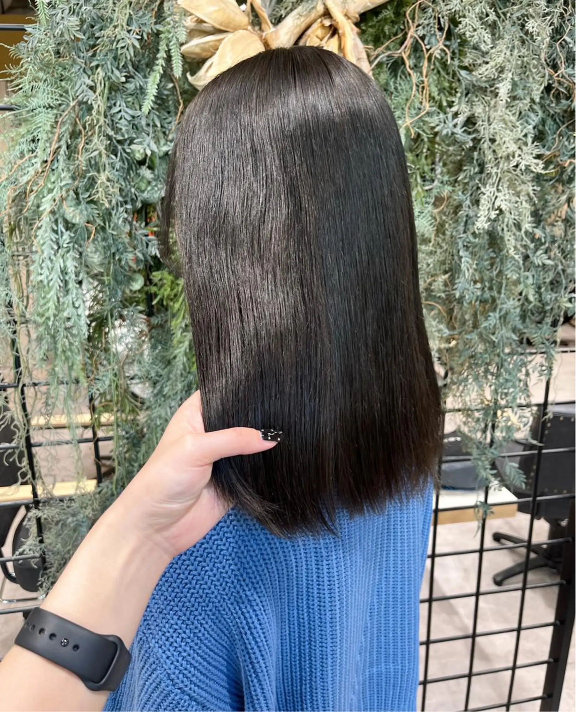 カラー ヘアカラー ウルフ.クロスパーマ 🖤RYOKAのヘアスタイル