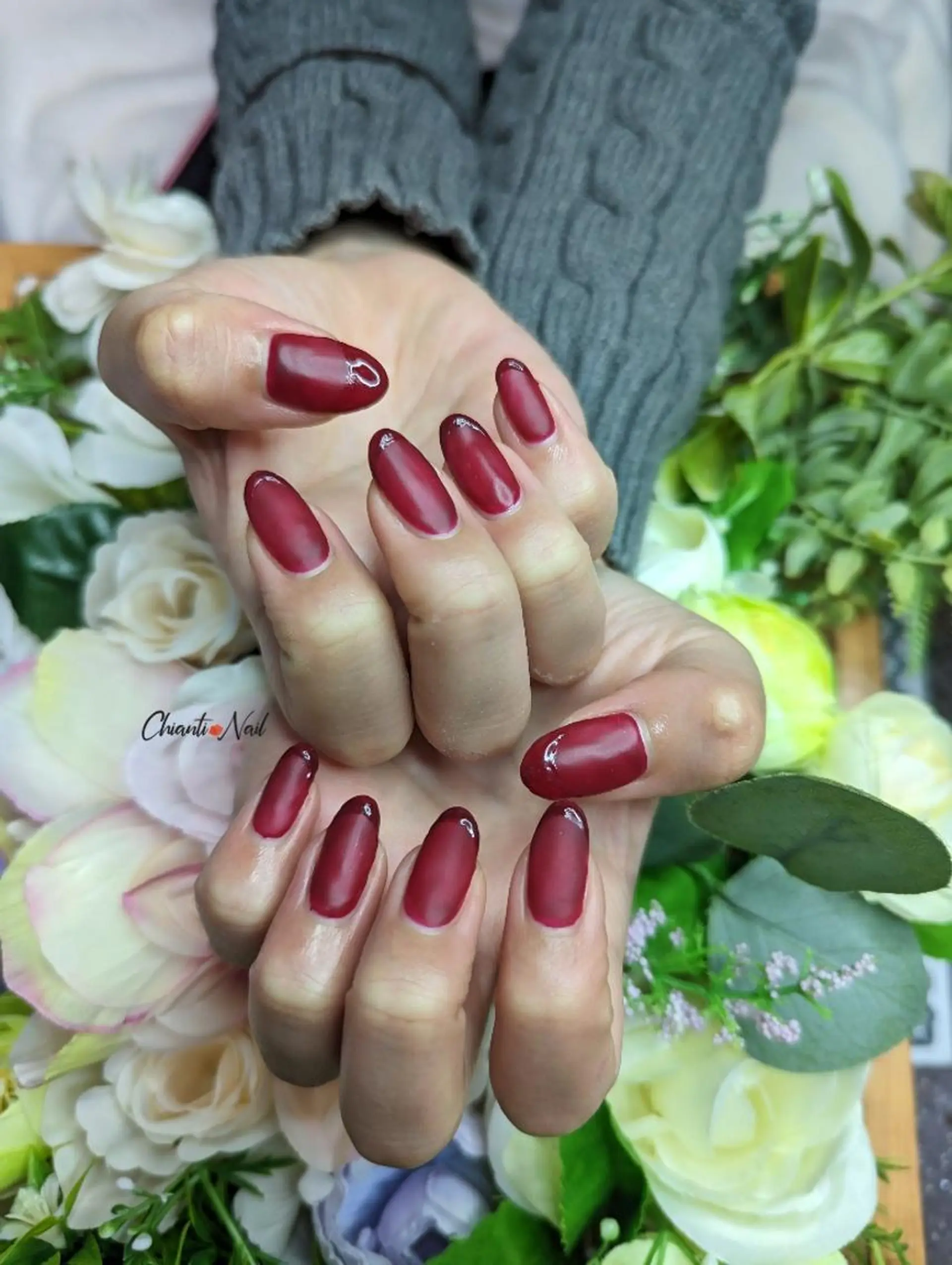 ネイル マットネイル Chianti Nailのネイルデザイン