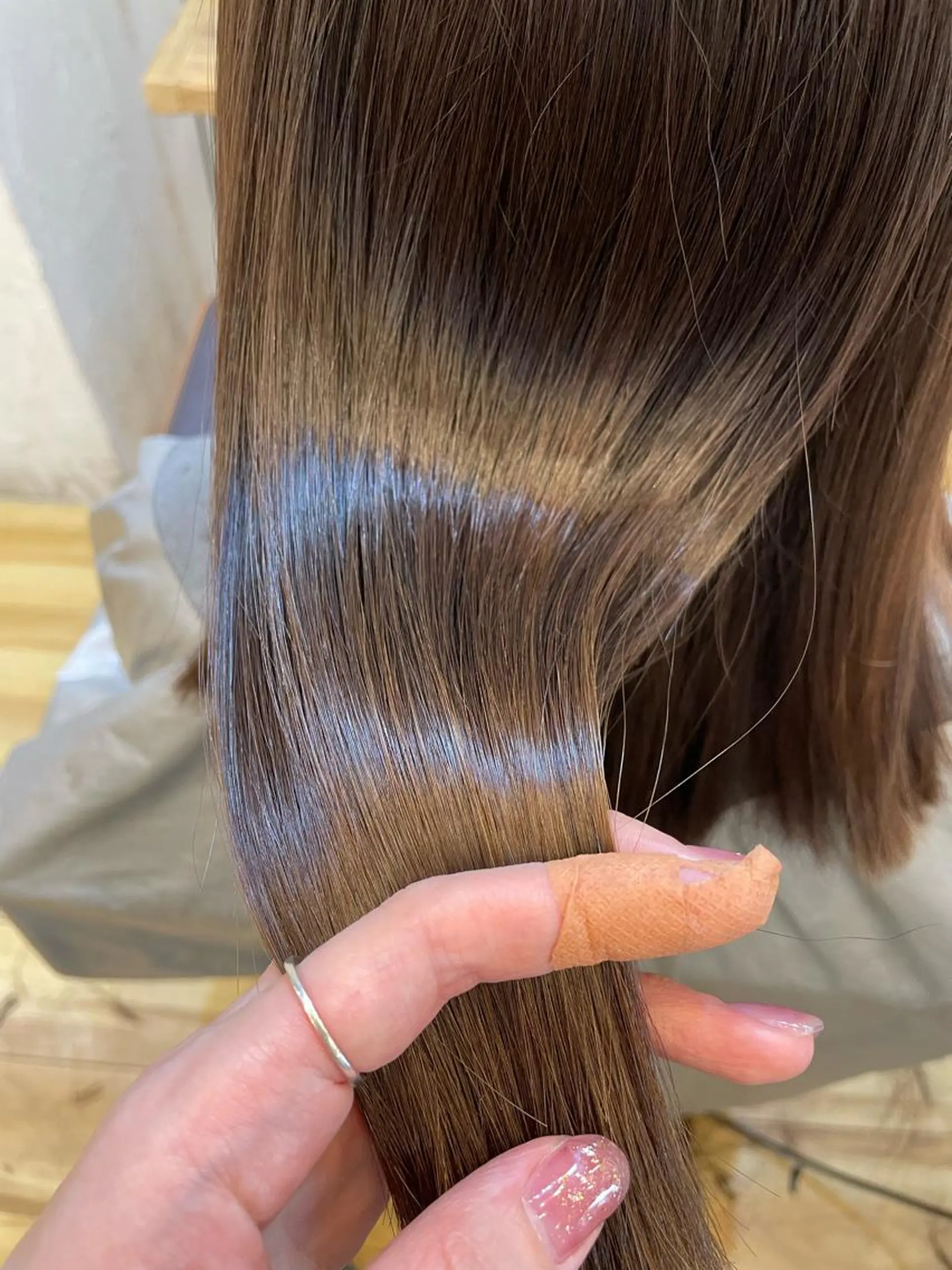 ミディアム カット ヘアカラー トリートメント Agu  hair you所属・♡ yumaのヘアスタイル