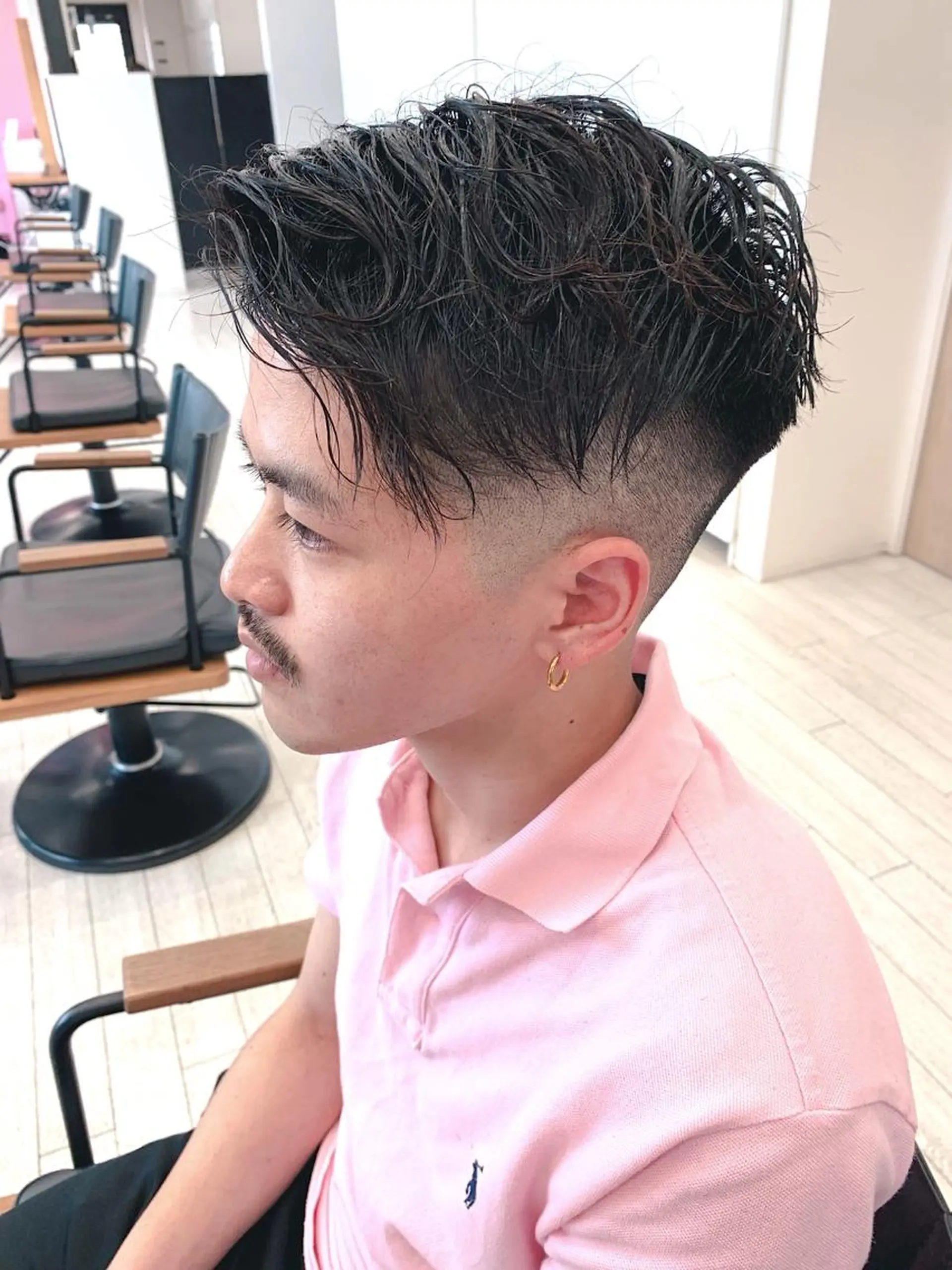 ショート パーマ メンズ saito (8/31まで在籍)のヘアスタイル