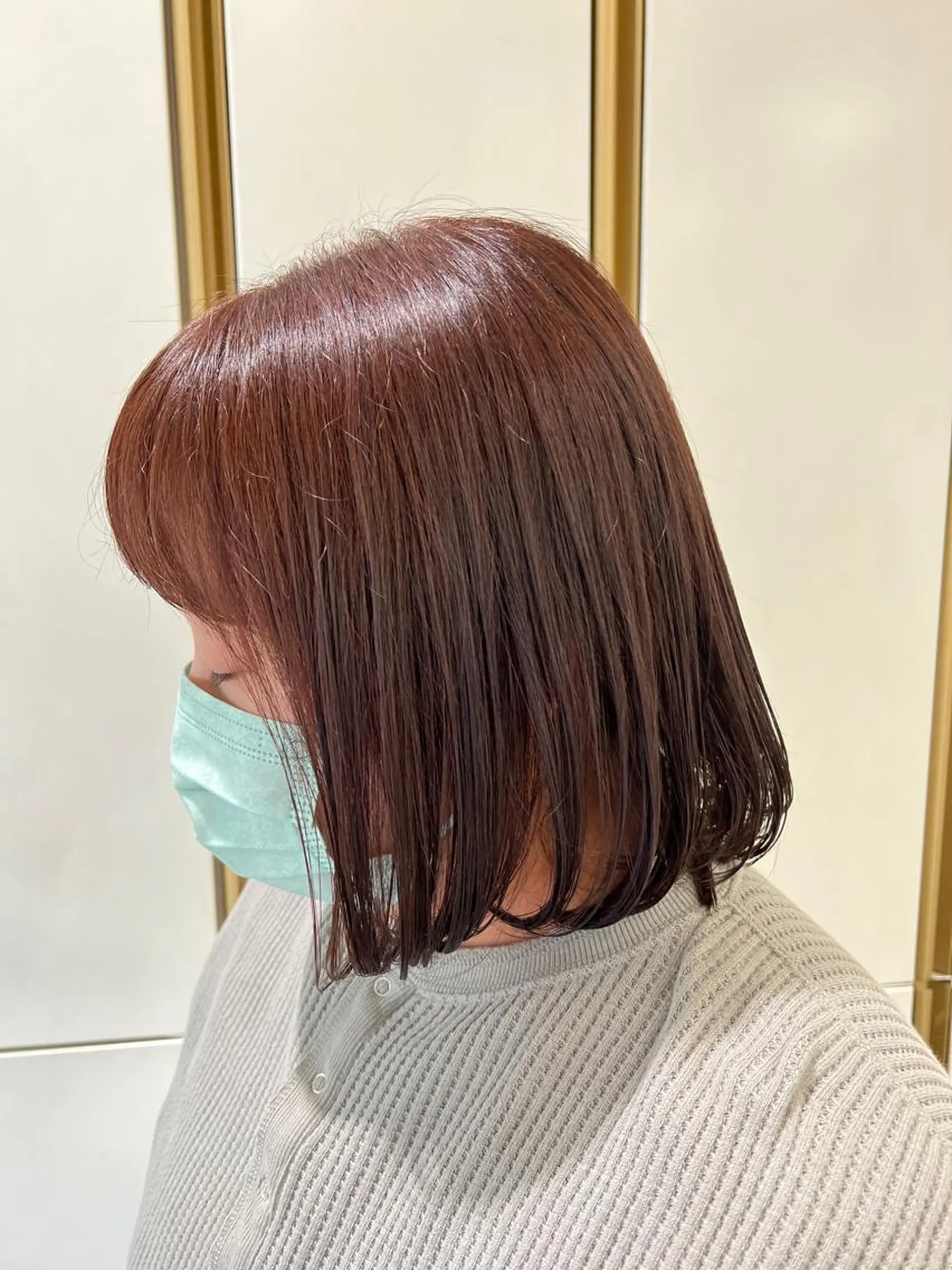 ショート カラー 透明感カラー/ボブ/ nanamiのヘアスタイル