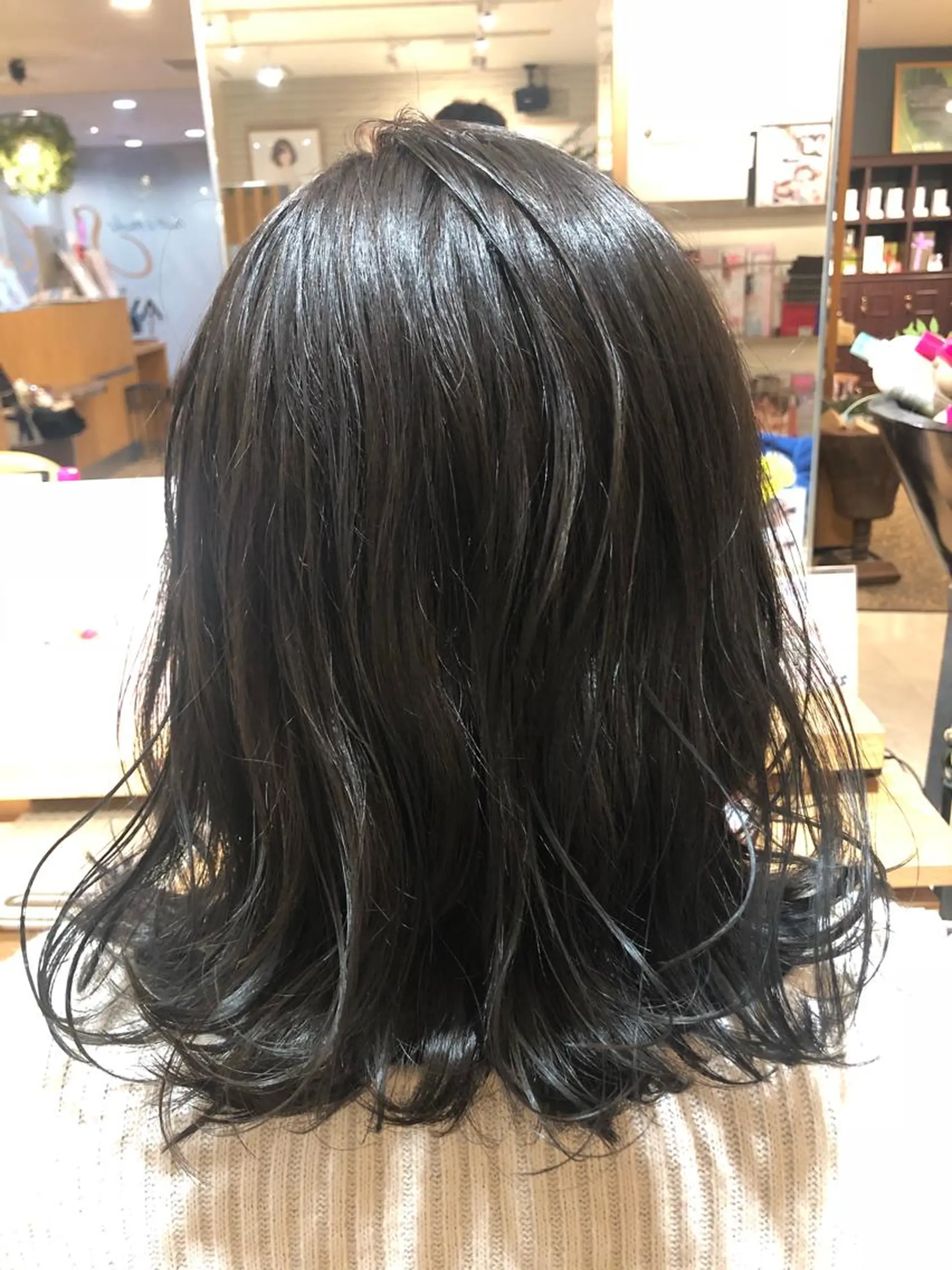 ミディアム ヘアカラー 長谷川 智也/ディレクターのヘアスタイル