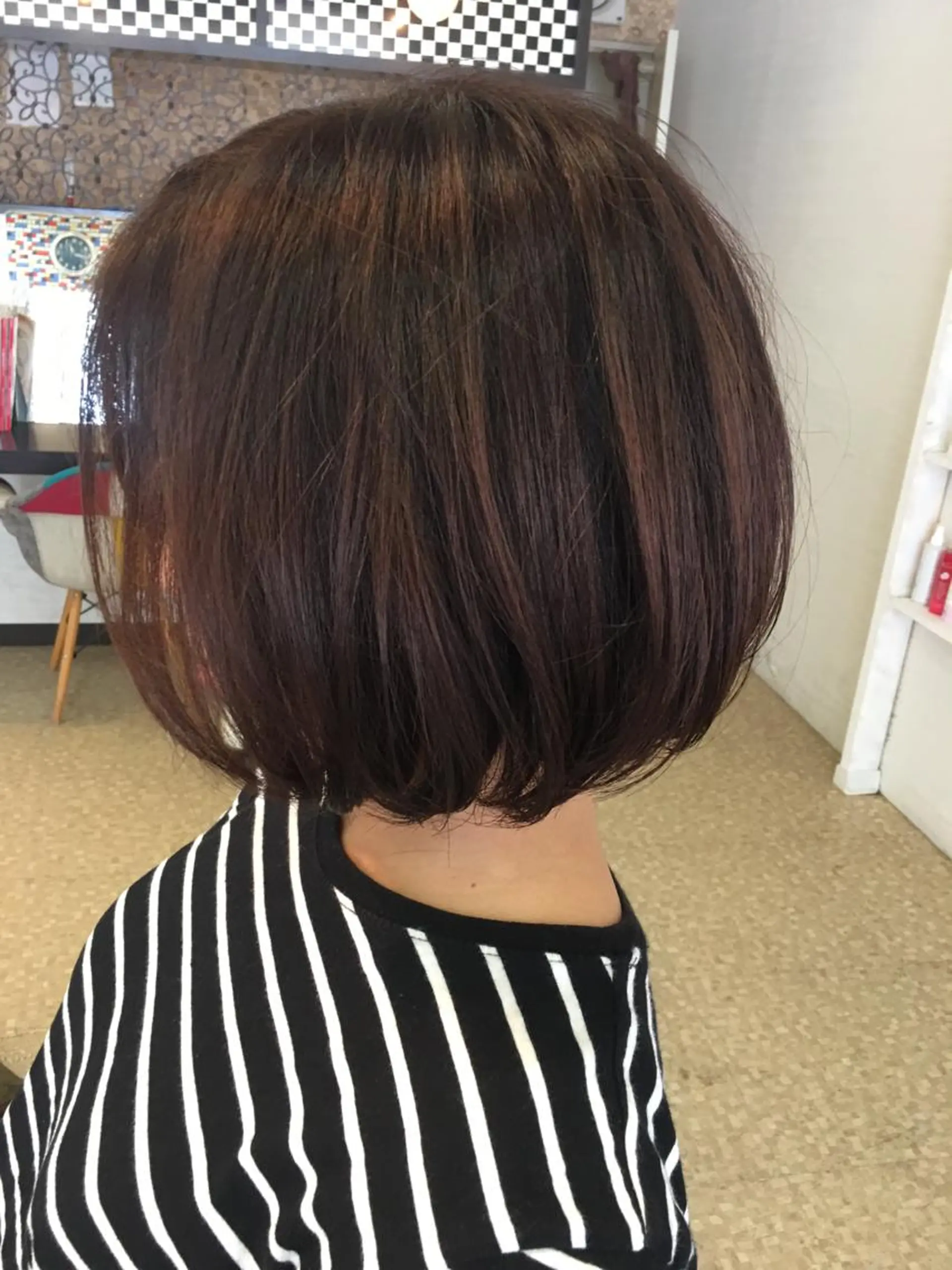 ミディアム Agu hair rupia 金沢店所属・金沢美容室/ 艶髪/夜営業/JINのヘアスタイル