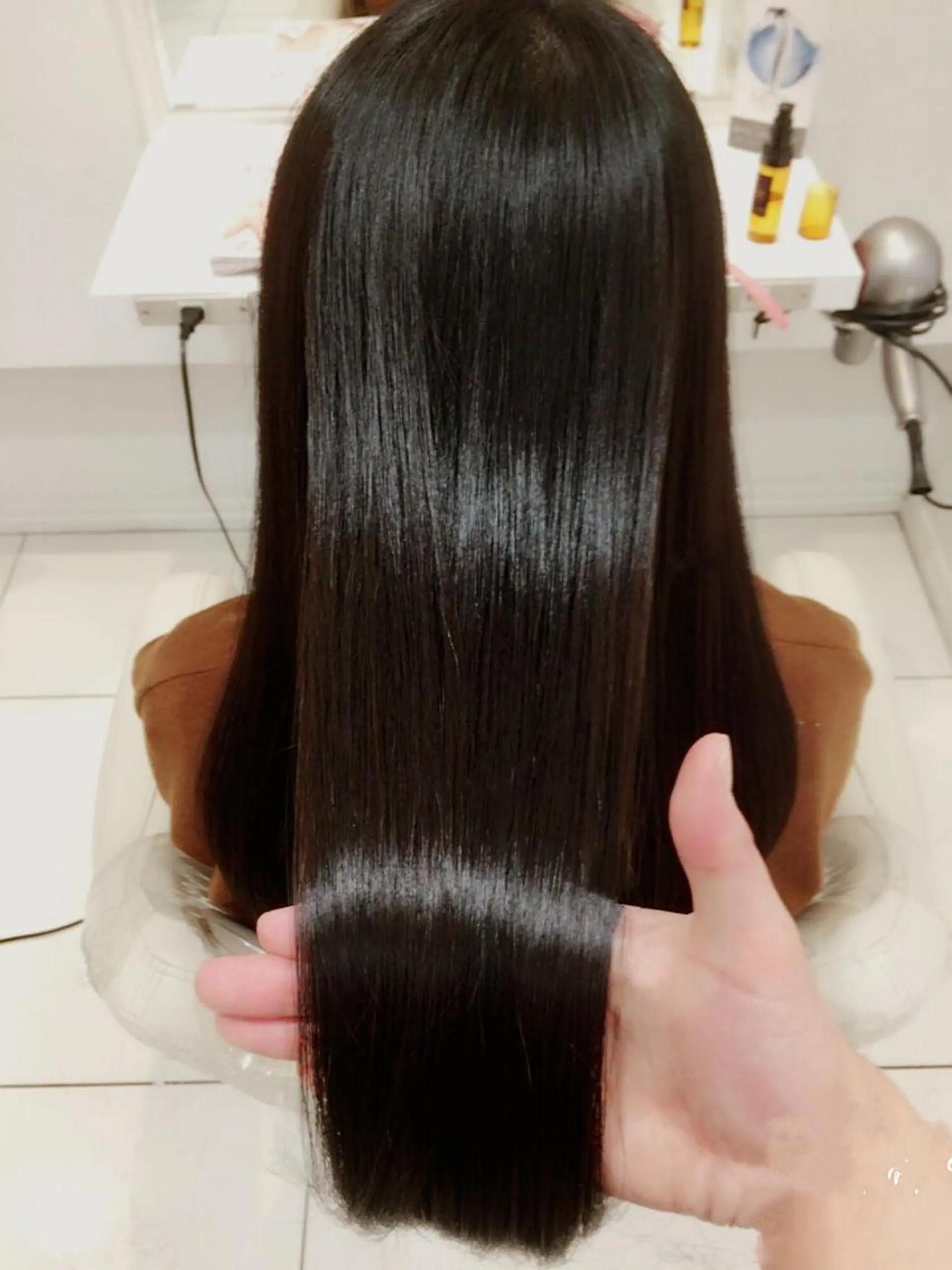 ロング トリートメント 日野・八王子縮毛矯正 ワタナベリョウマのヘアスタイル