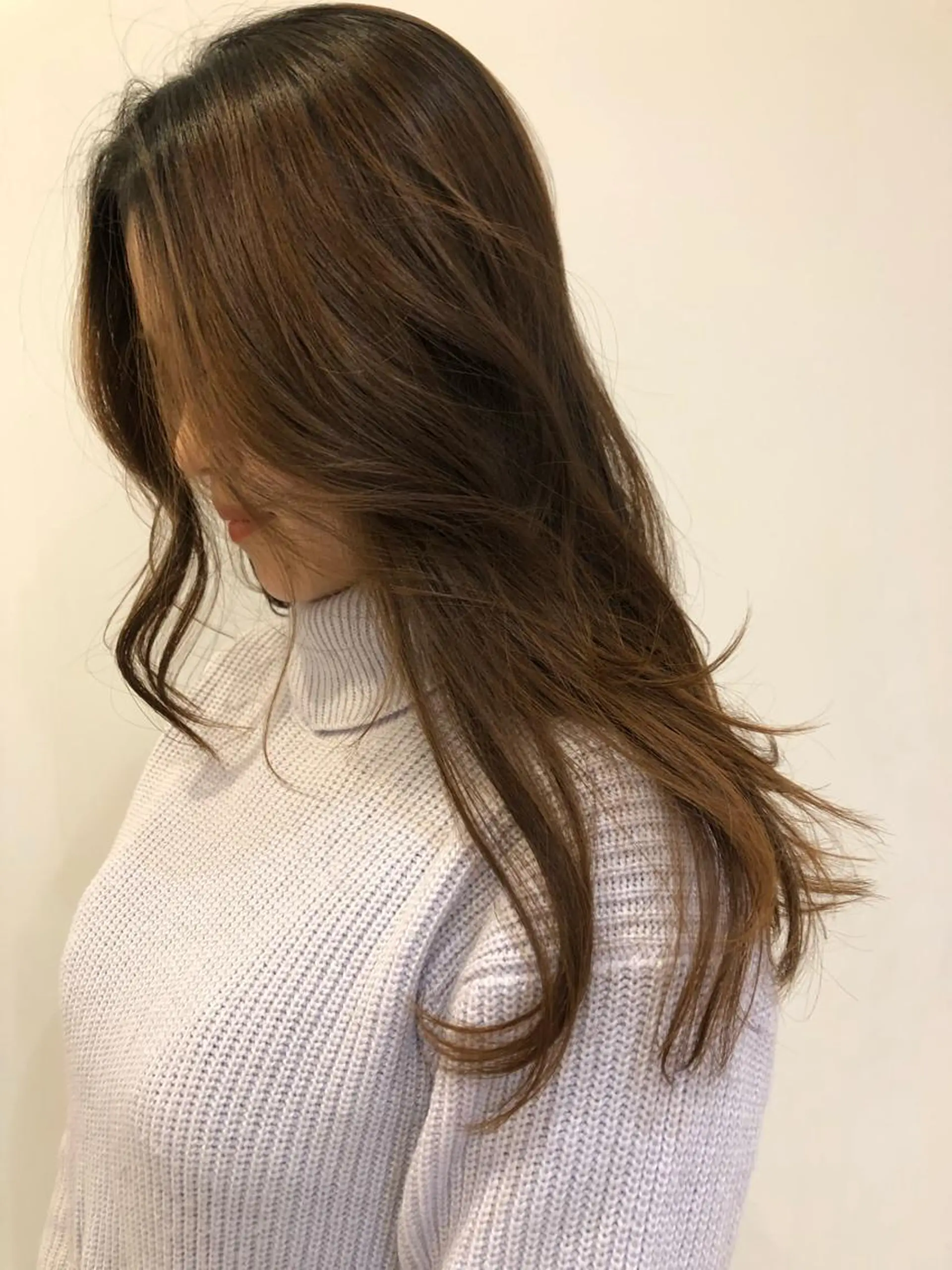 ロング かきあげバング 艶髪/シールエクステ 🌻ノゾミ🌻のヘアスタイル