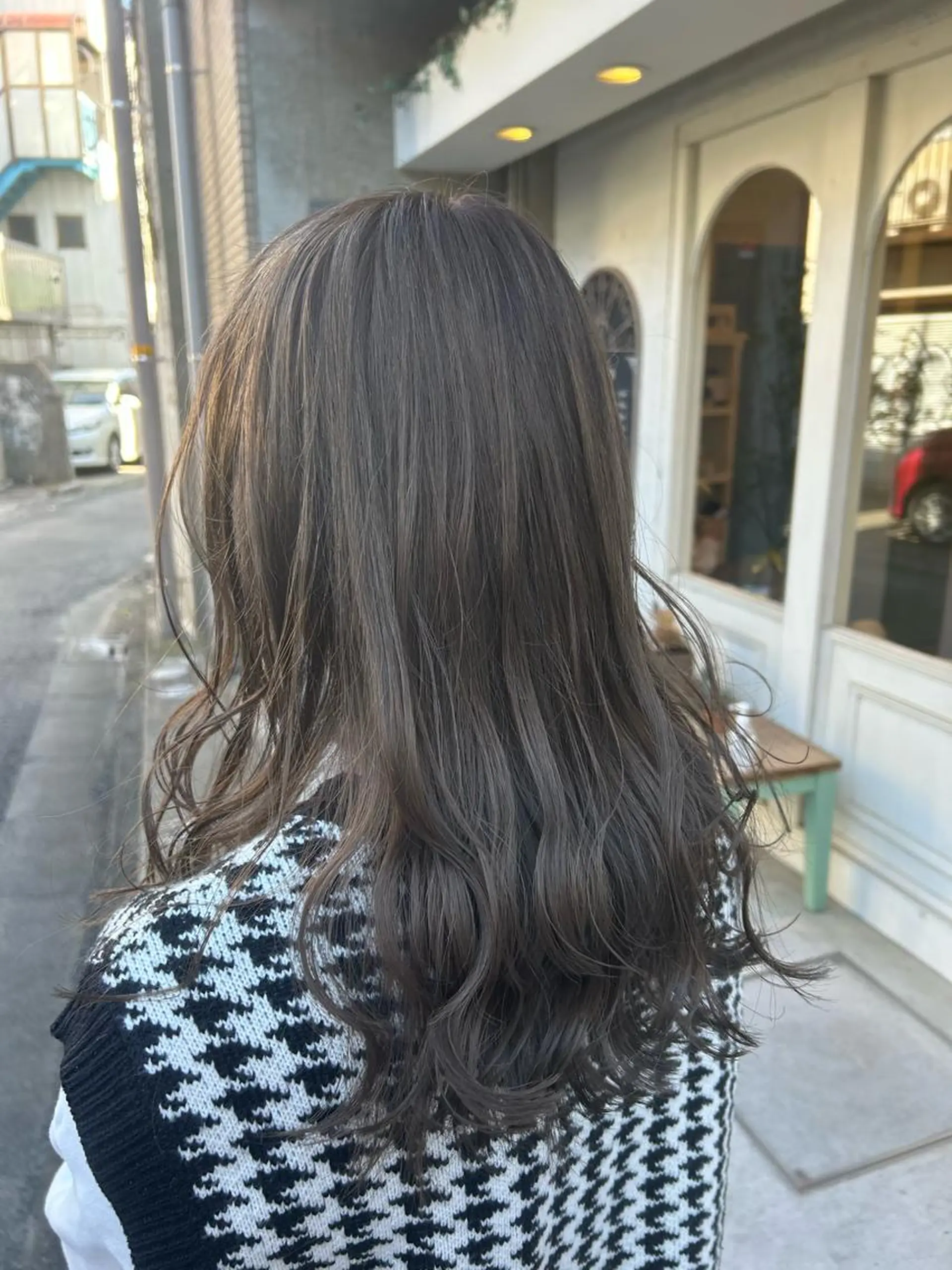 ロング カラー 暖色･似合わせカラー (廣石沙英🎀)のヘアスタイル