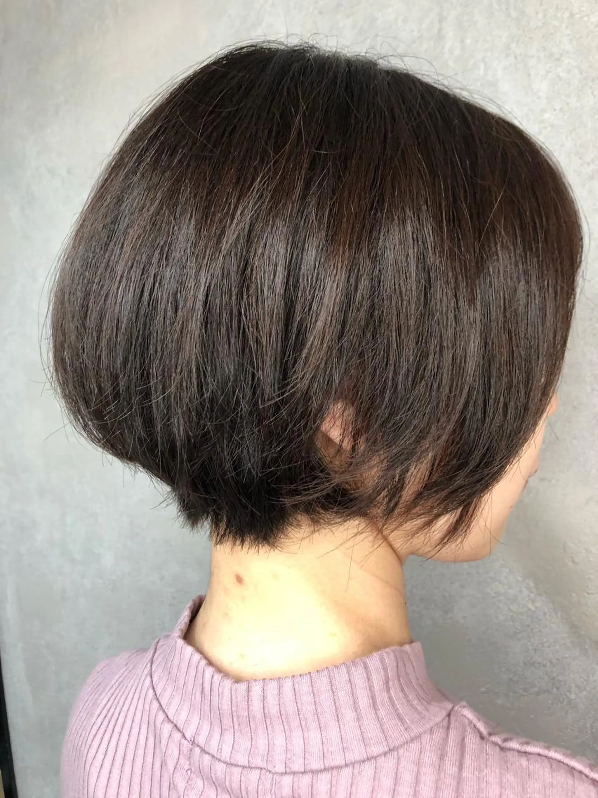 ショート ハンサムショート ショートヘア 💗艶カラー💗 CECILのヘアスタイル