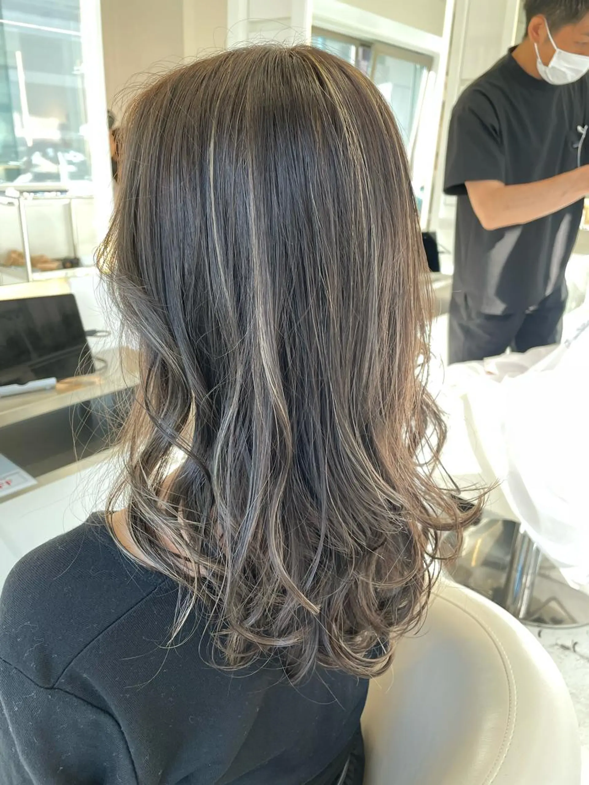 カラー カット ヘアカラー トリートメント 💈髪質改善メニュー 佐藤 萌💈のヘアスタイル