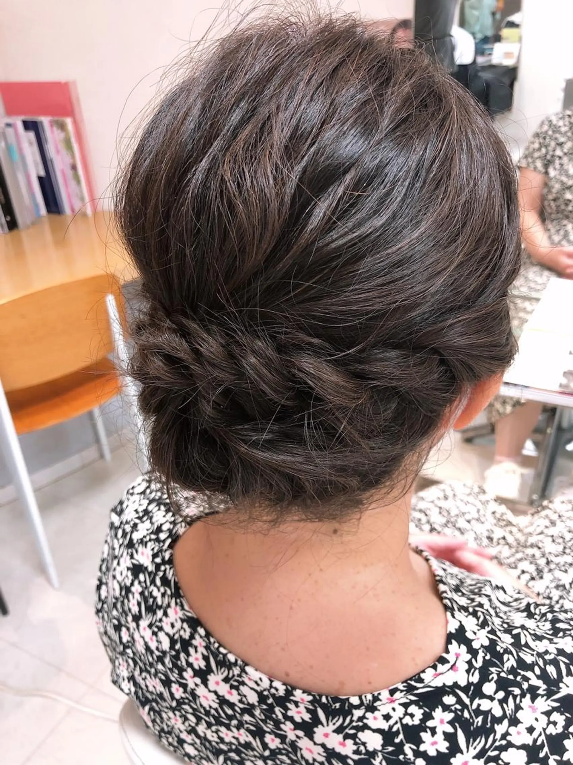 ミディアム 阿部 美咲のヘアスタイル