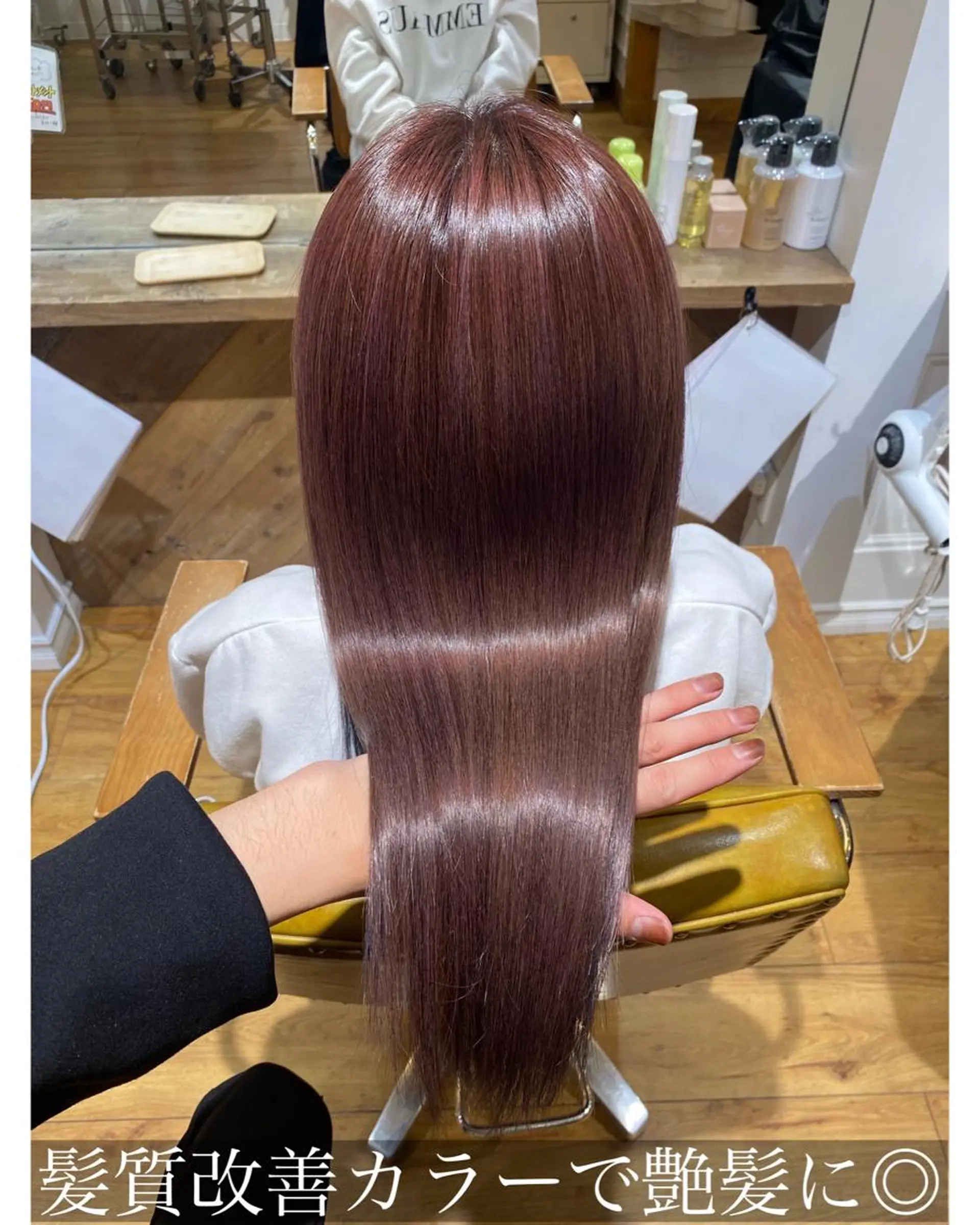 ロング カラー パーマ ヘアアレンジ メンズ トリートメント トリートメント 暗髪透明感カラー/ インナー/小島良太のヘアスタイル