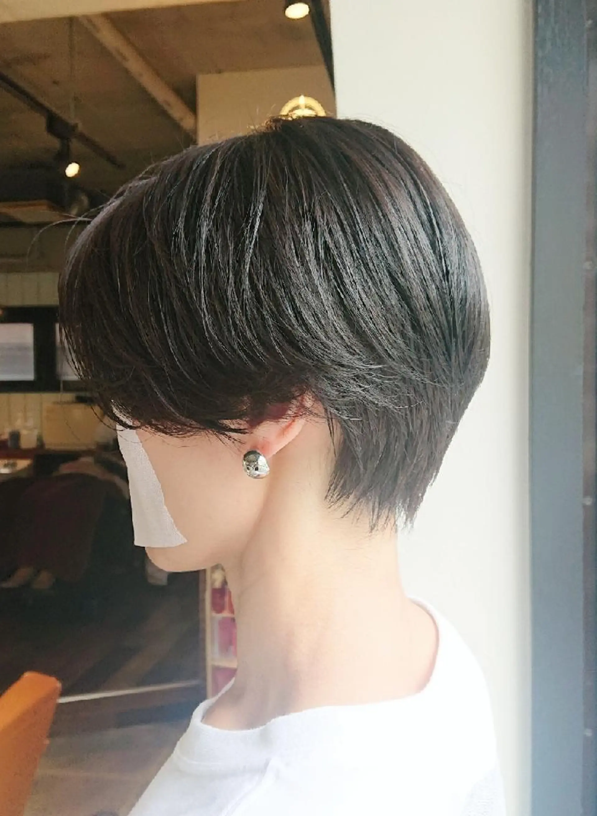 ショート ショートヘア カット ヘアカラー トリートメント alushe 岡 陽子のヘアスタイル