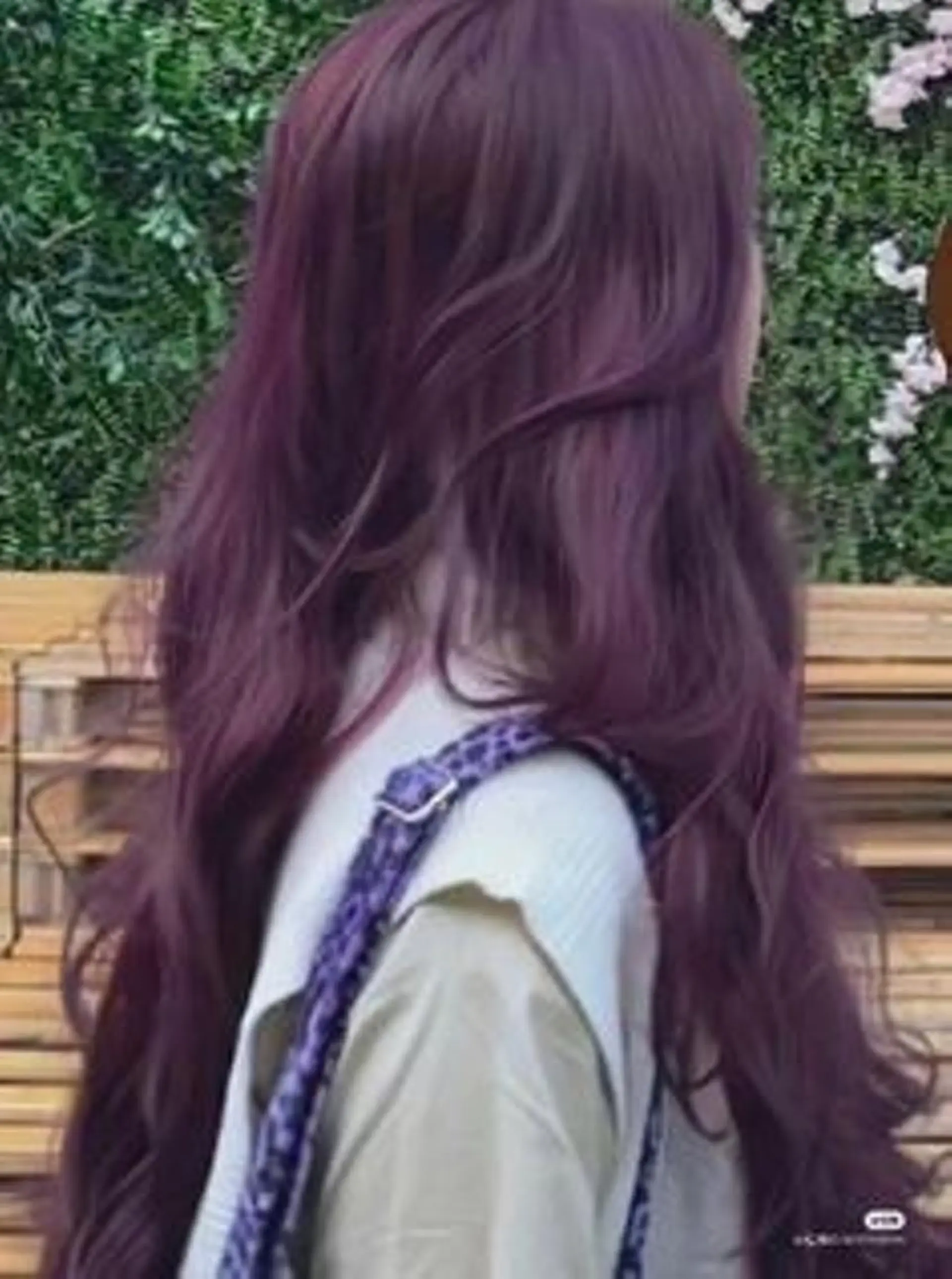 カラー ロング 🫧透明感ラベンダー 似合わせ🫧あい🫧のヘアスタイル