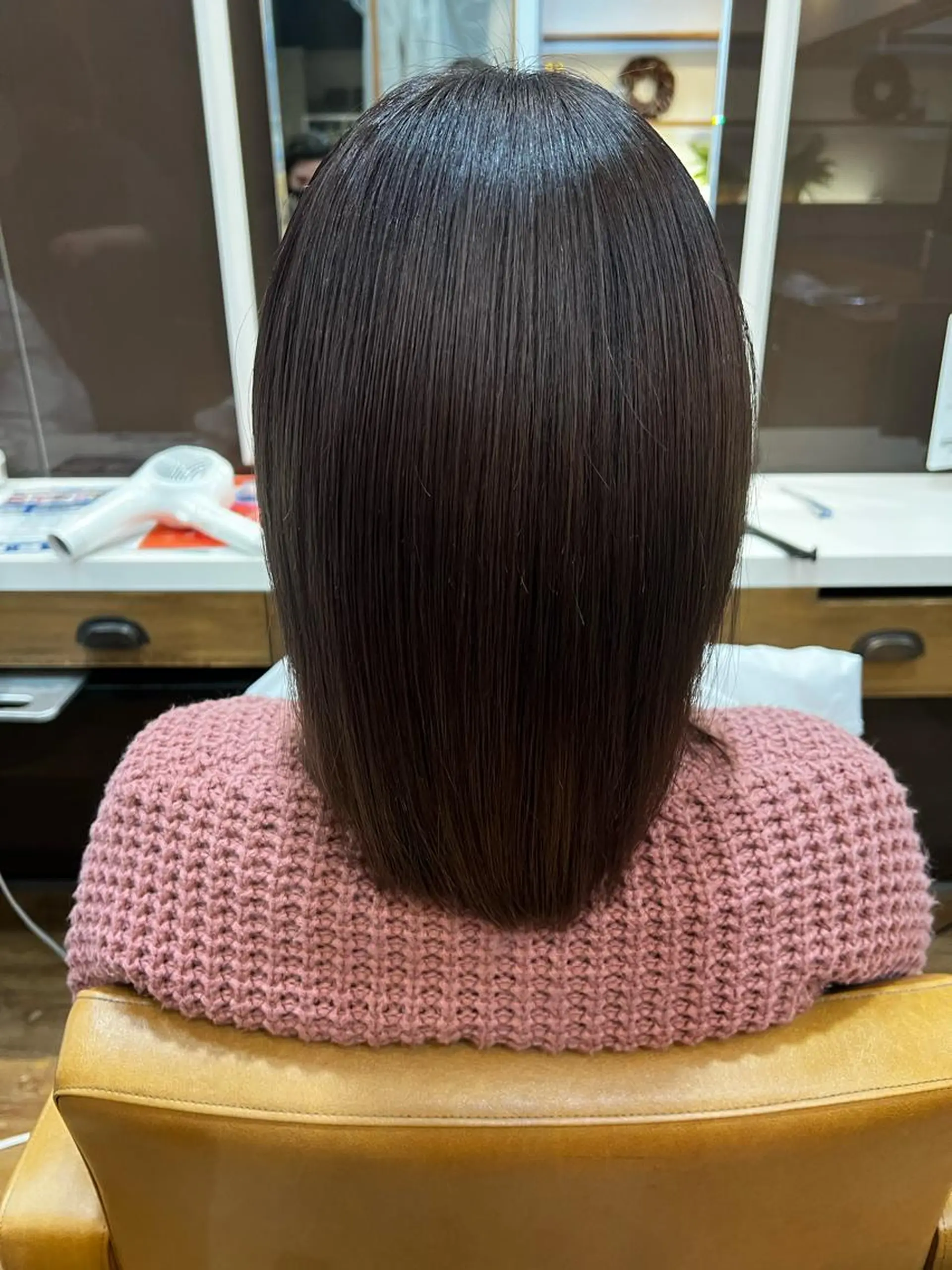 ミディアム スパニスト おおつかちなつのヘアスタイル