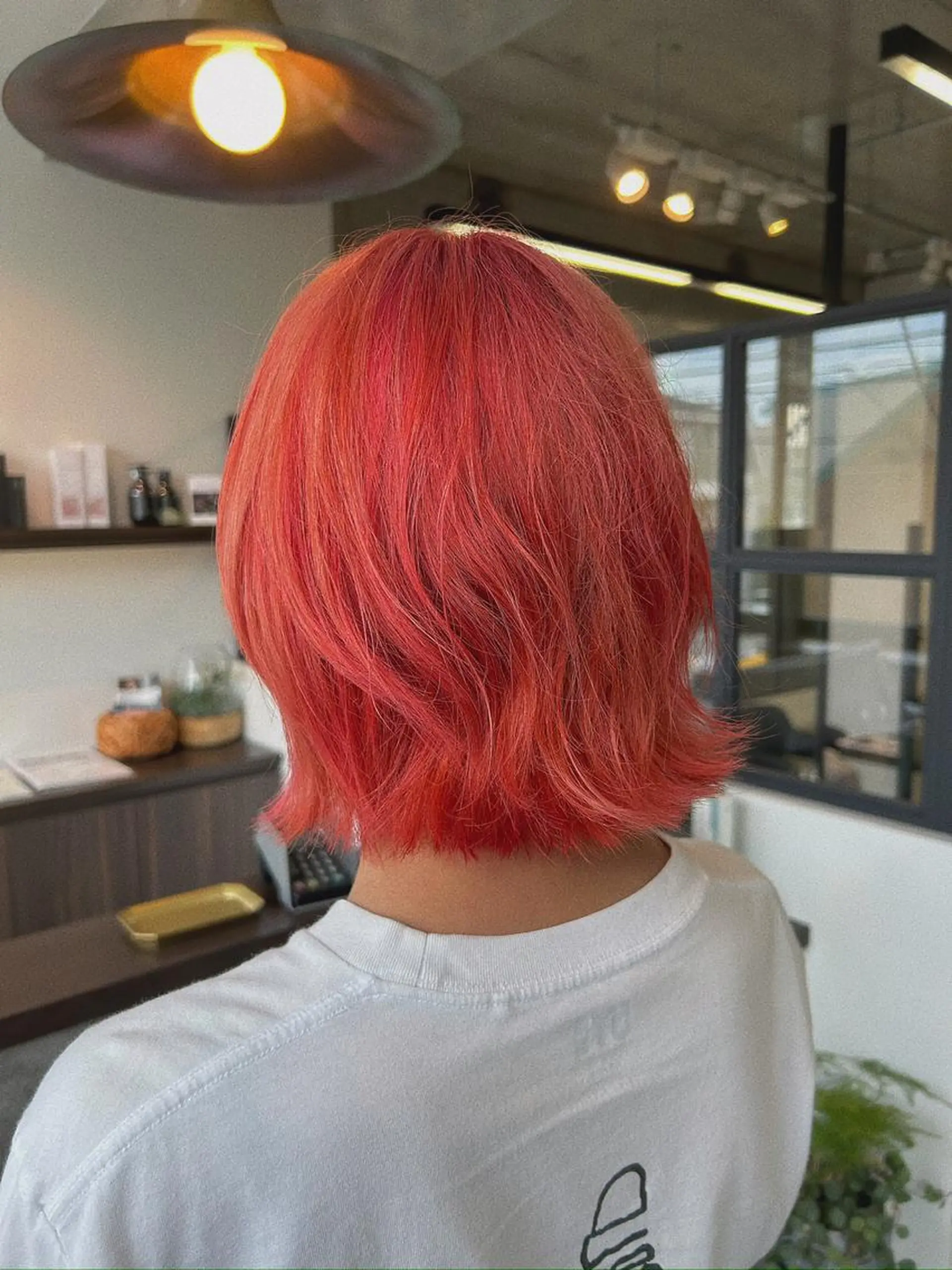 ショート カラー ピンクカラー ヘアカラー 髪質改善/縮毛矯正/ 透明感カラーYUMAのヘアスタイル