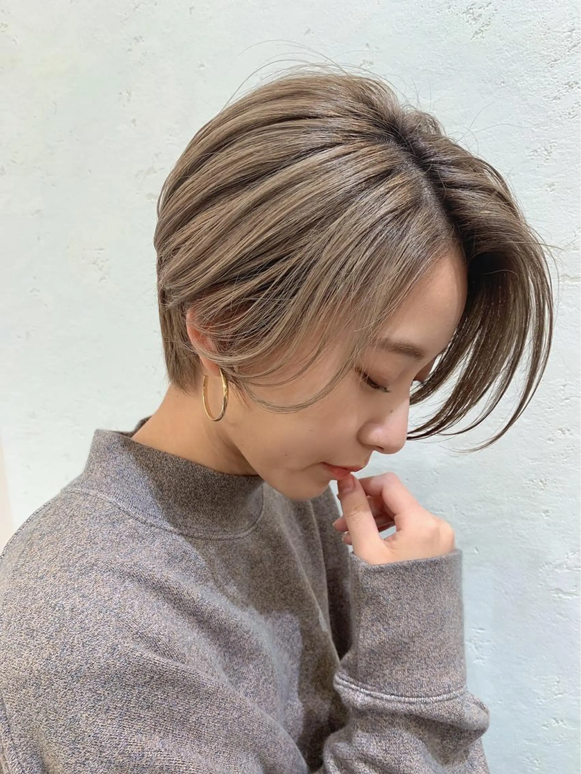 ショート カット ヘアカラー トリートメント ヘッドスパ 代表 吉澤弘哲のヘアスタイル
