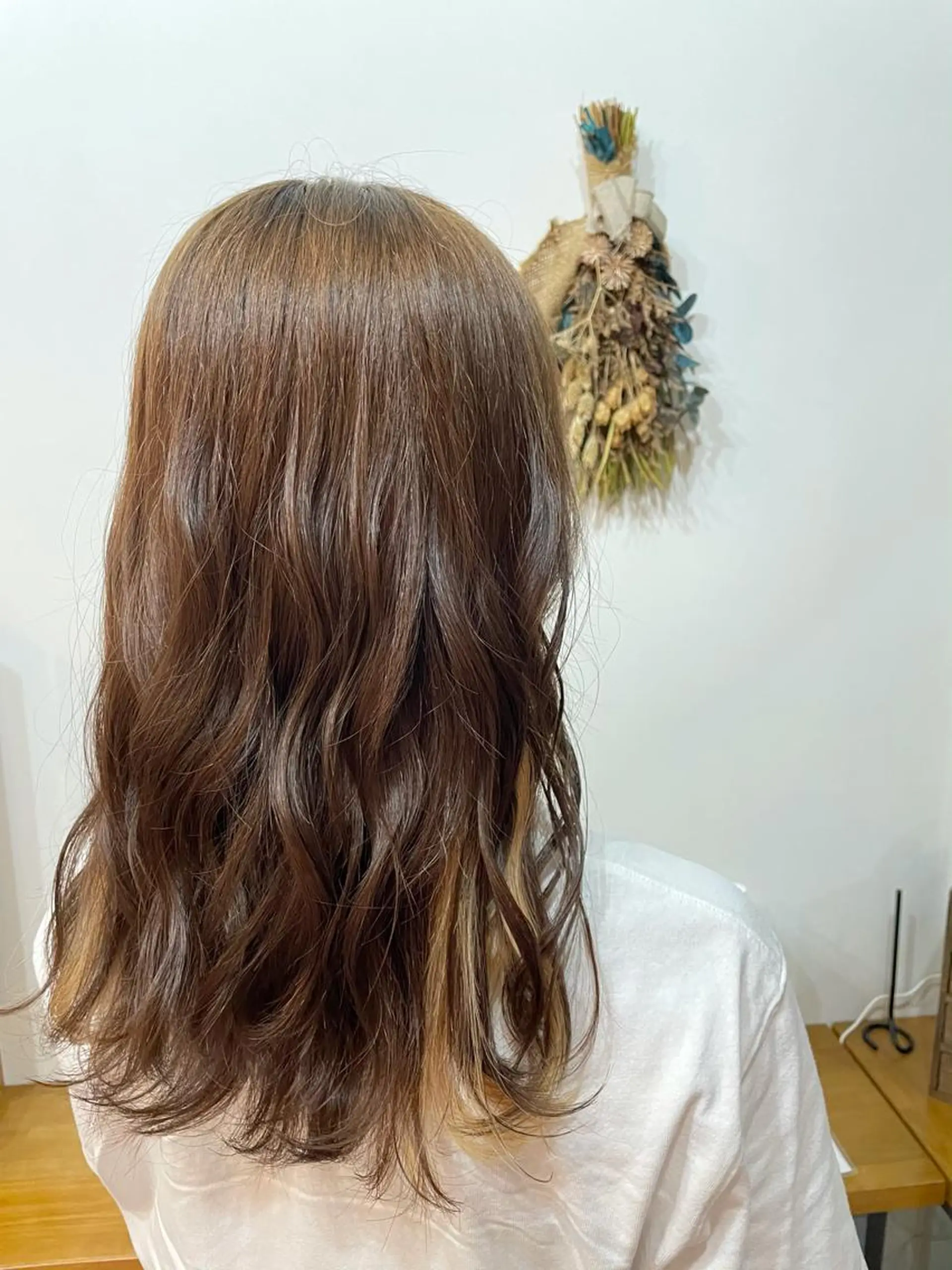 ロング カラー 北本 まどかのヘアスタイル