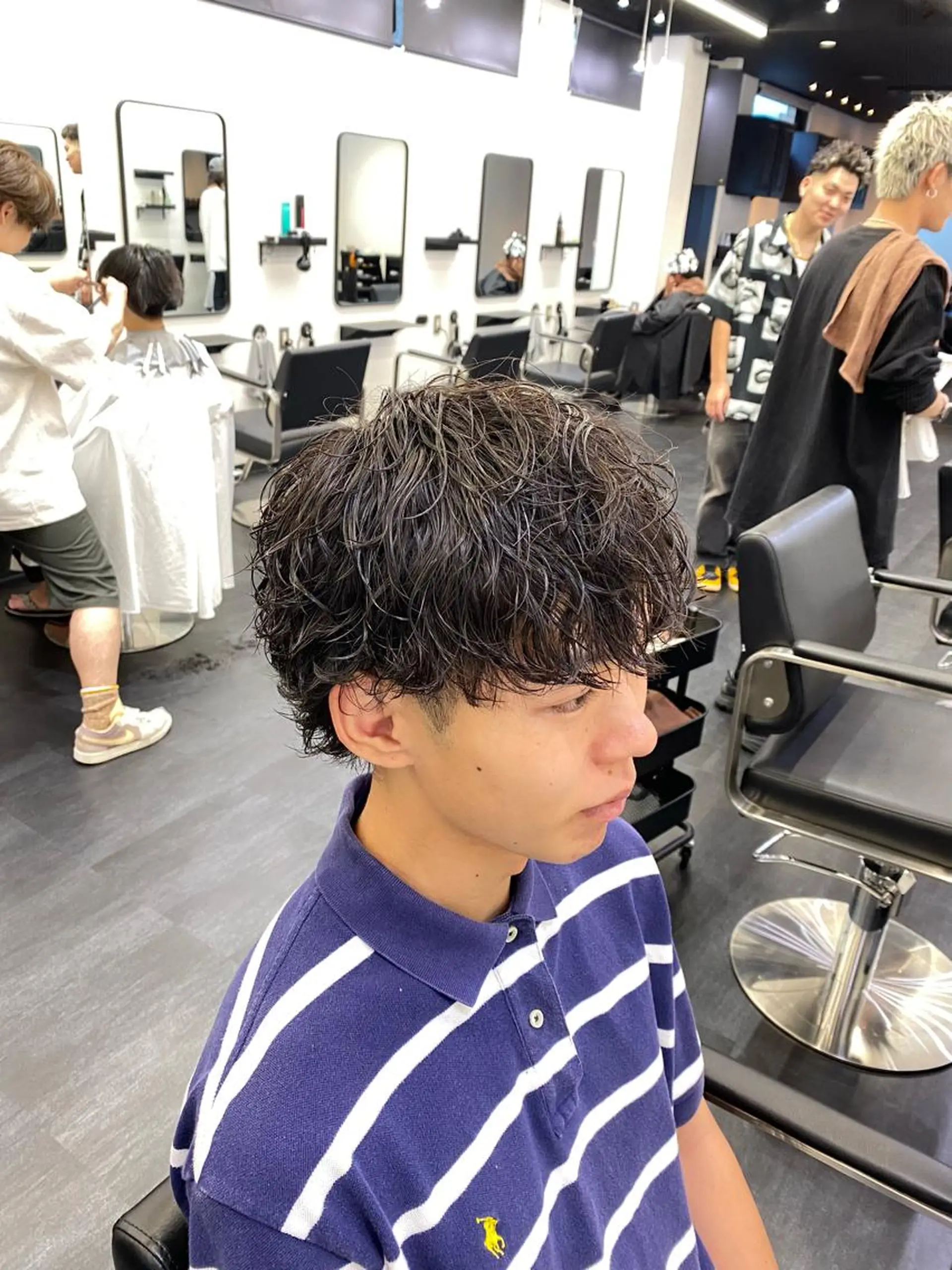 パーマ メンズ カット パーマ ヘアセット 🦁メンズ神特化🦁 12月限定/隆太郎のヘアスタイル